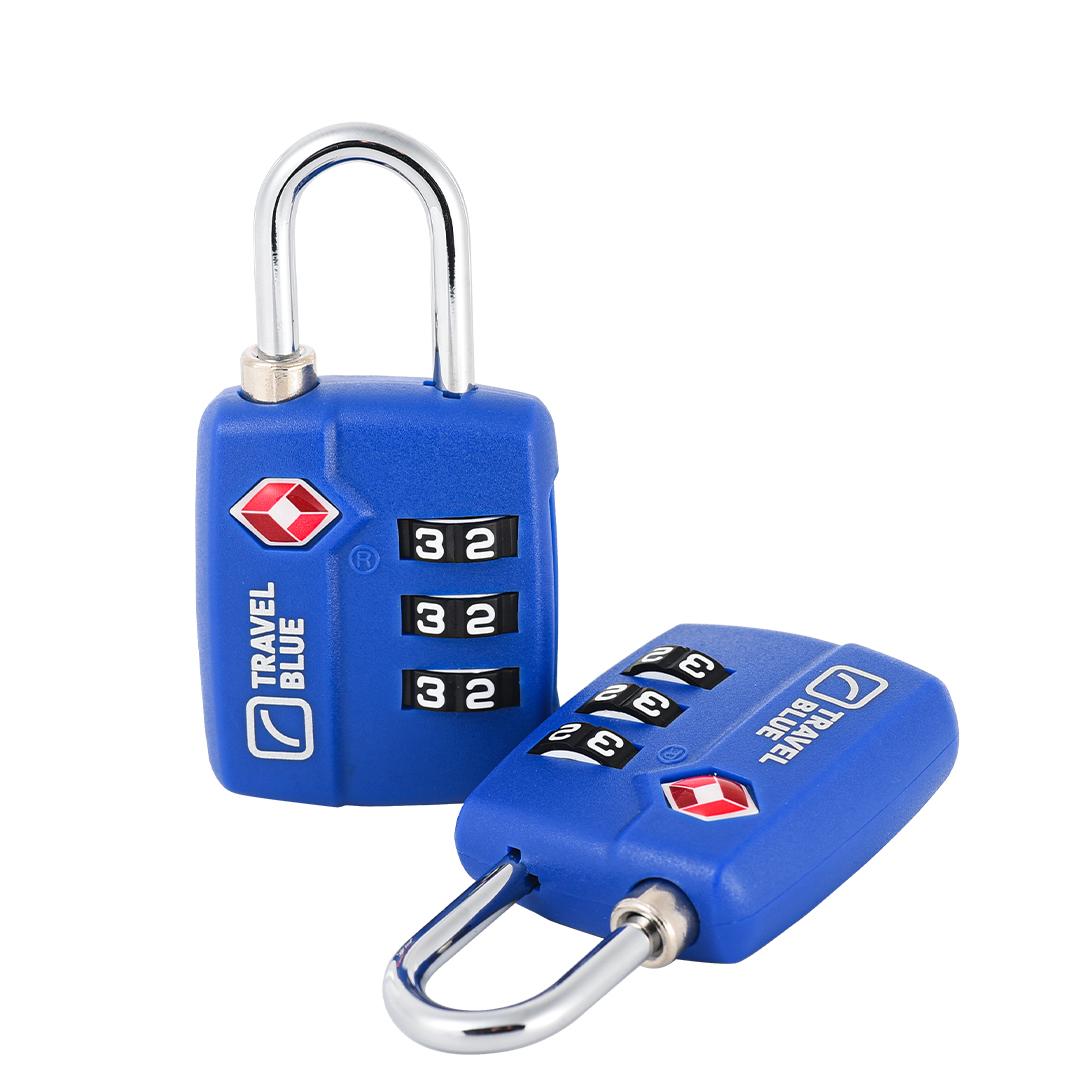 TRAVEL BLUE2x TSA Lock