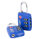 TRAVEL BLUE2x TSA Lock