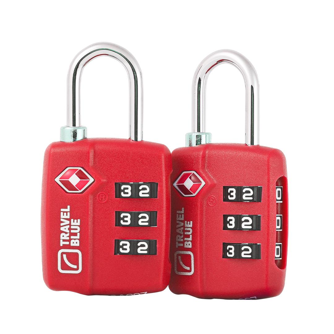 TRAVEL BLUE2x TSA Lock