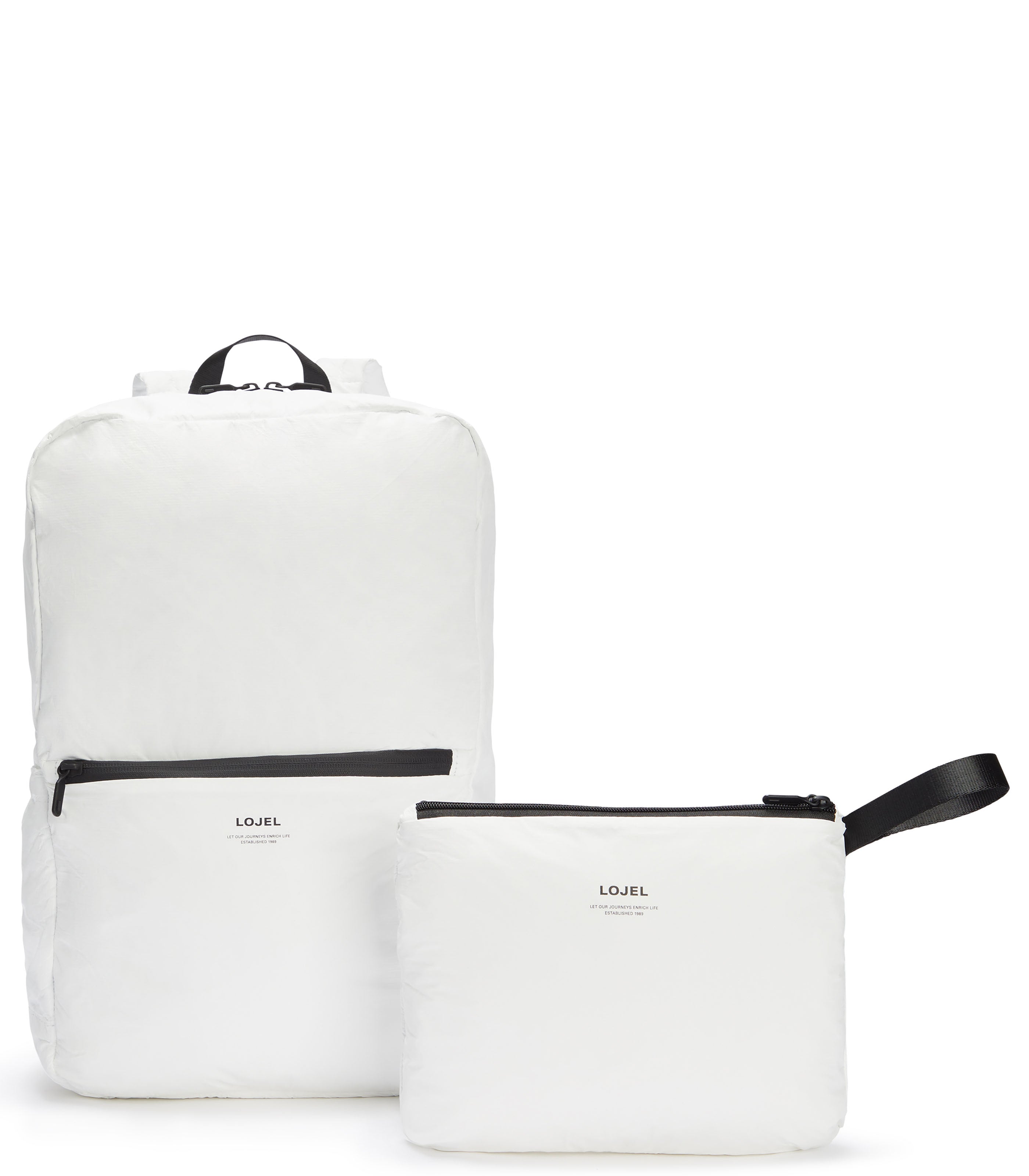 LOJELSlash Series Foldable Travel/Daypack Matte White