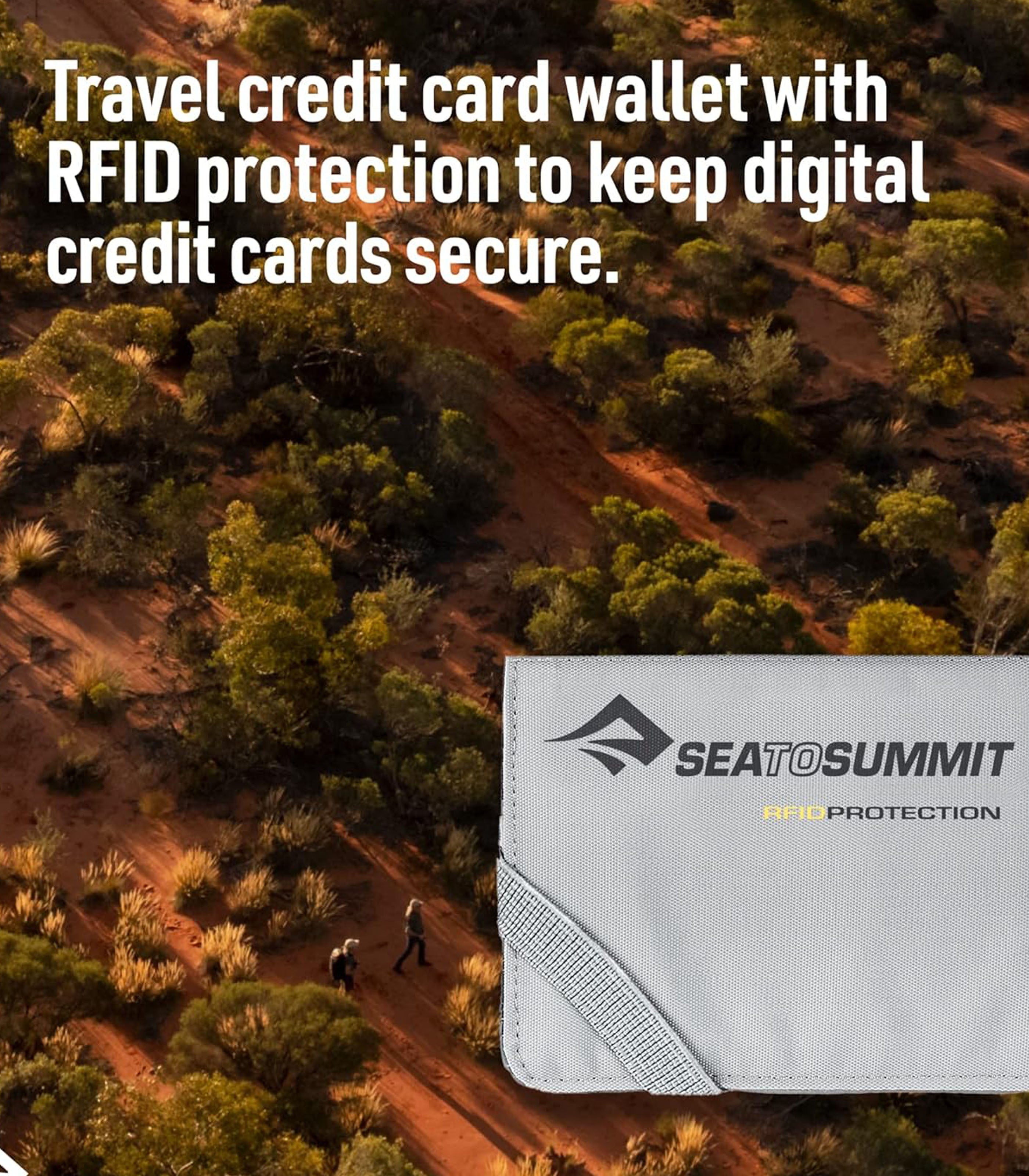 Sea To Summit Cardholder Rfid Card Holder With RFID High Rise Grey
