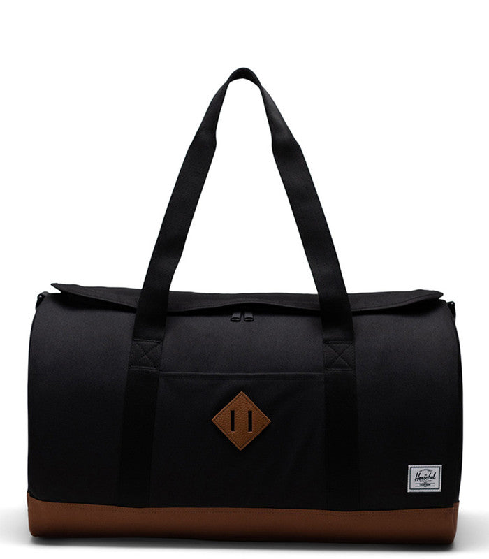 Herschel Heritage Duffle Black Saddle Brown