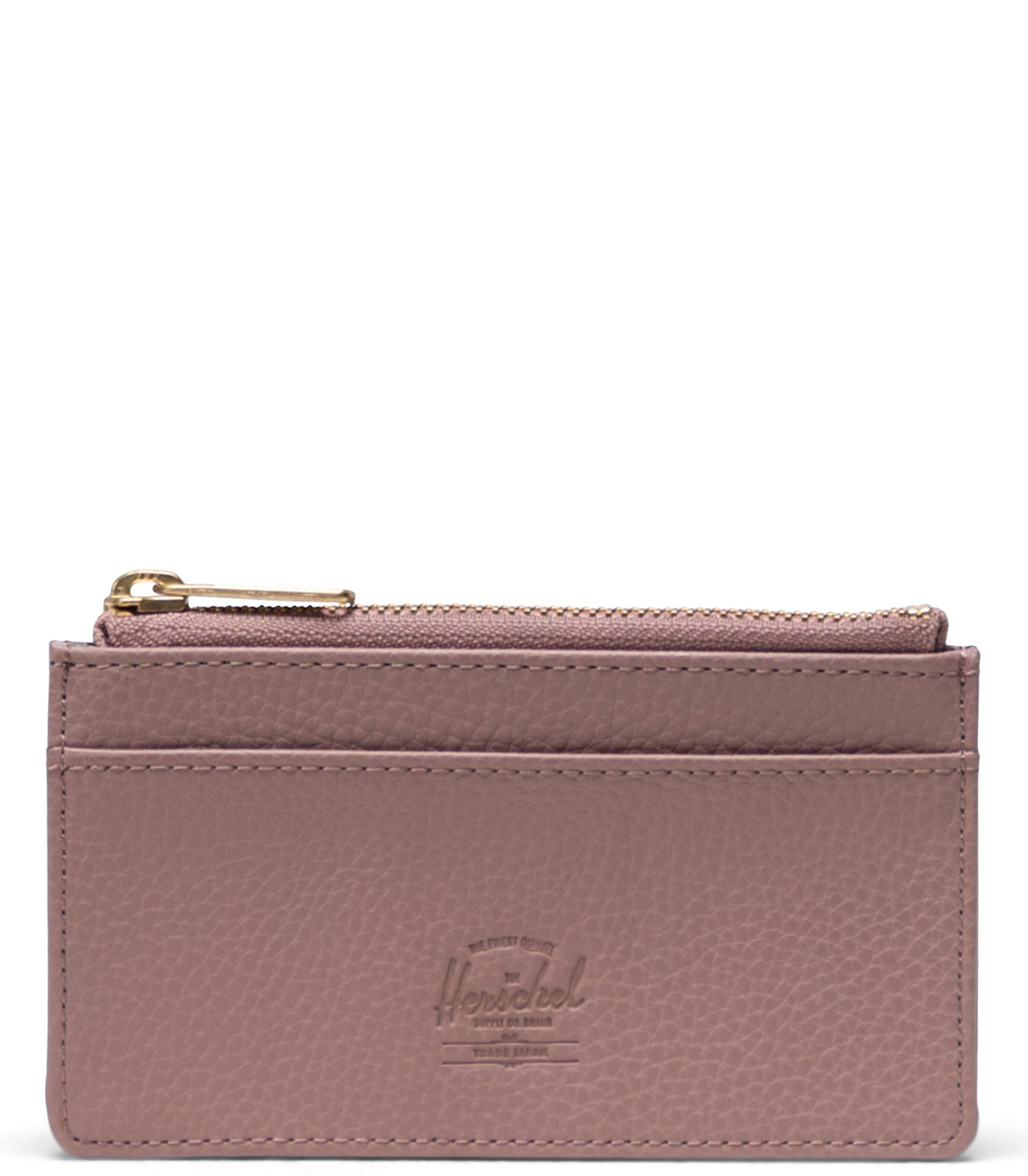 Herschel Oscar Ii Vegan Leather Rfid Ash Rose Wallet