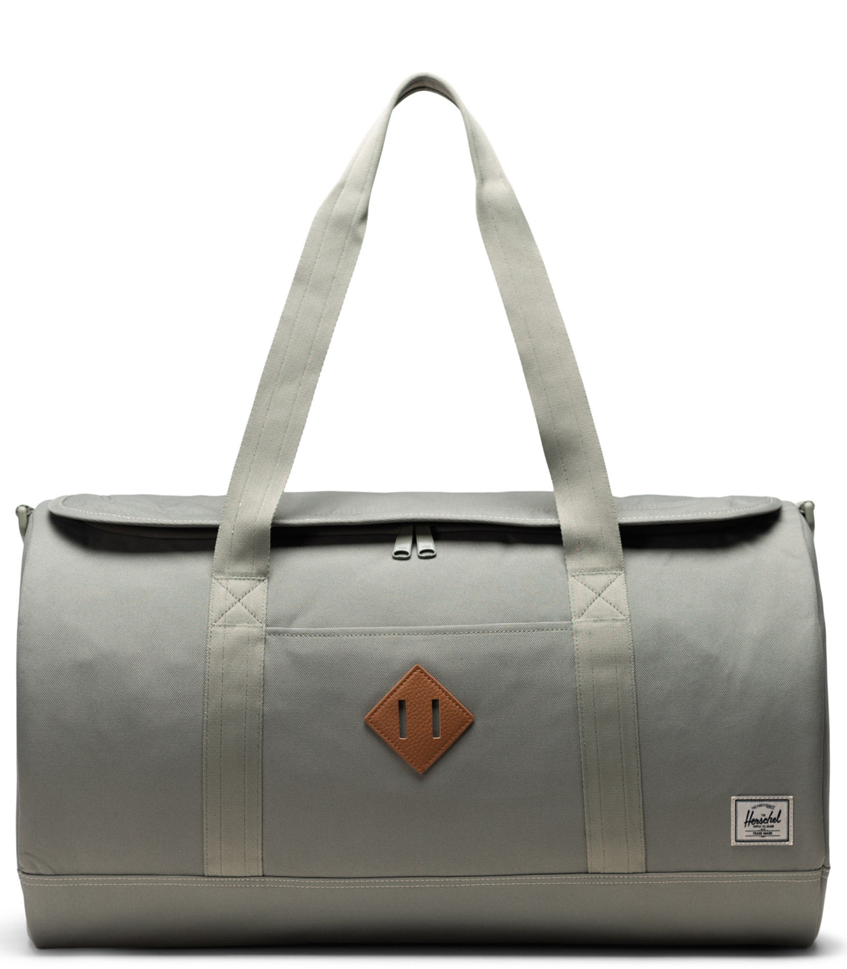 Herschel Heritage Duffle Seagrass White Stitch Duffle