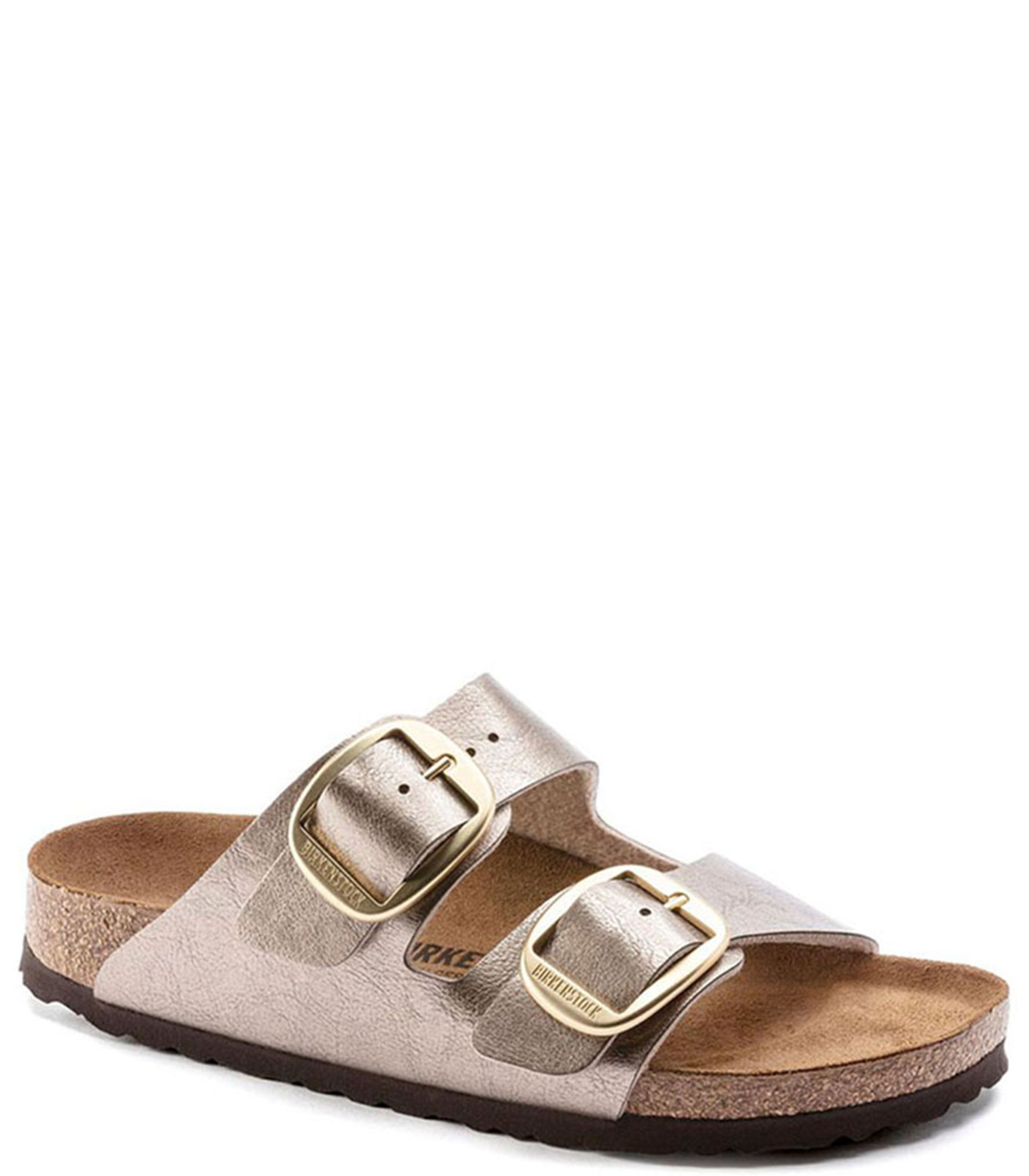 Arizona Big Buckle Womens Taupe