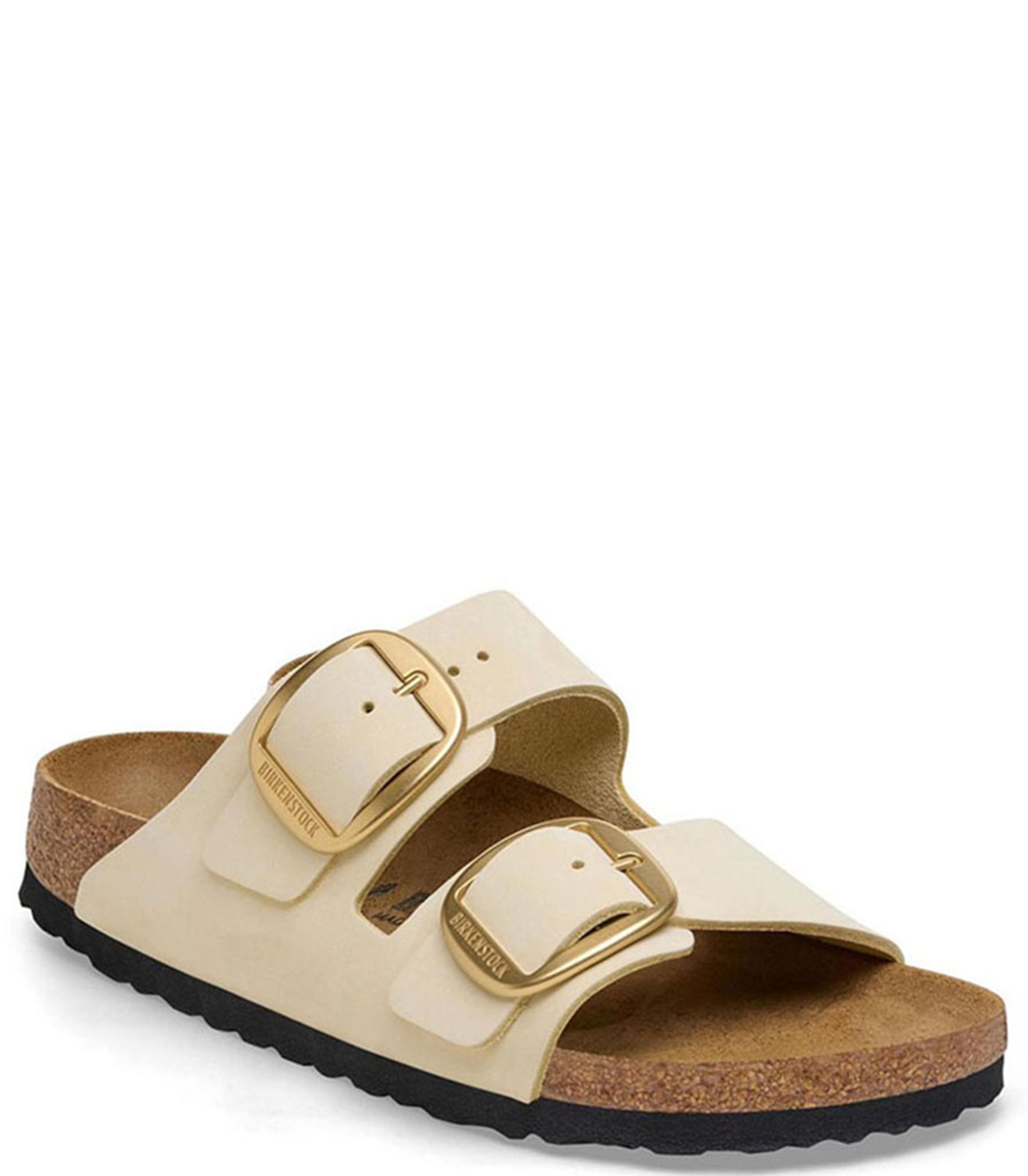 Arizona Big Buckle Womens Ecru