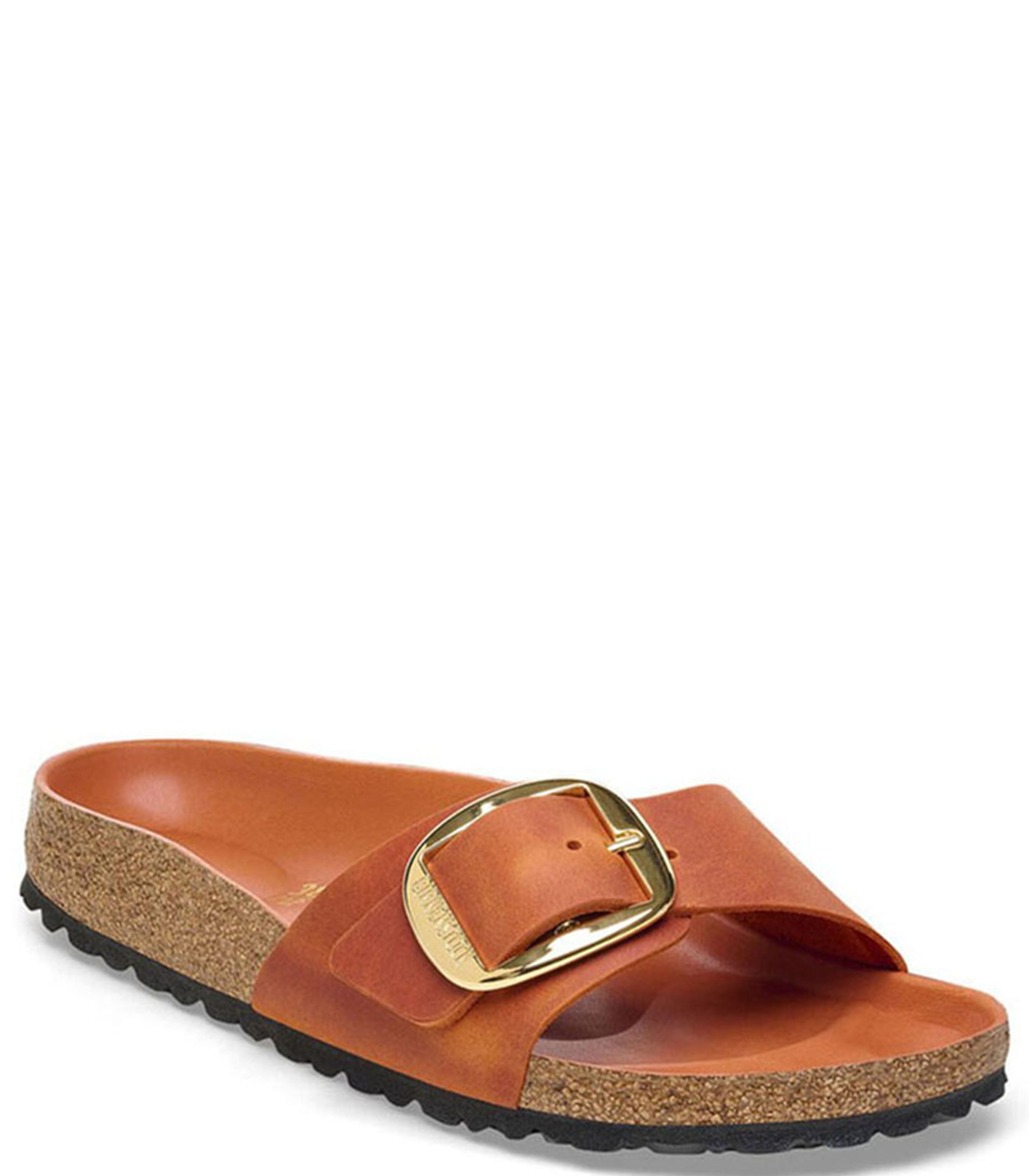 Madrid Big Buckle Womens Burnt Orange