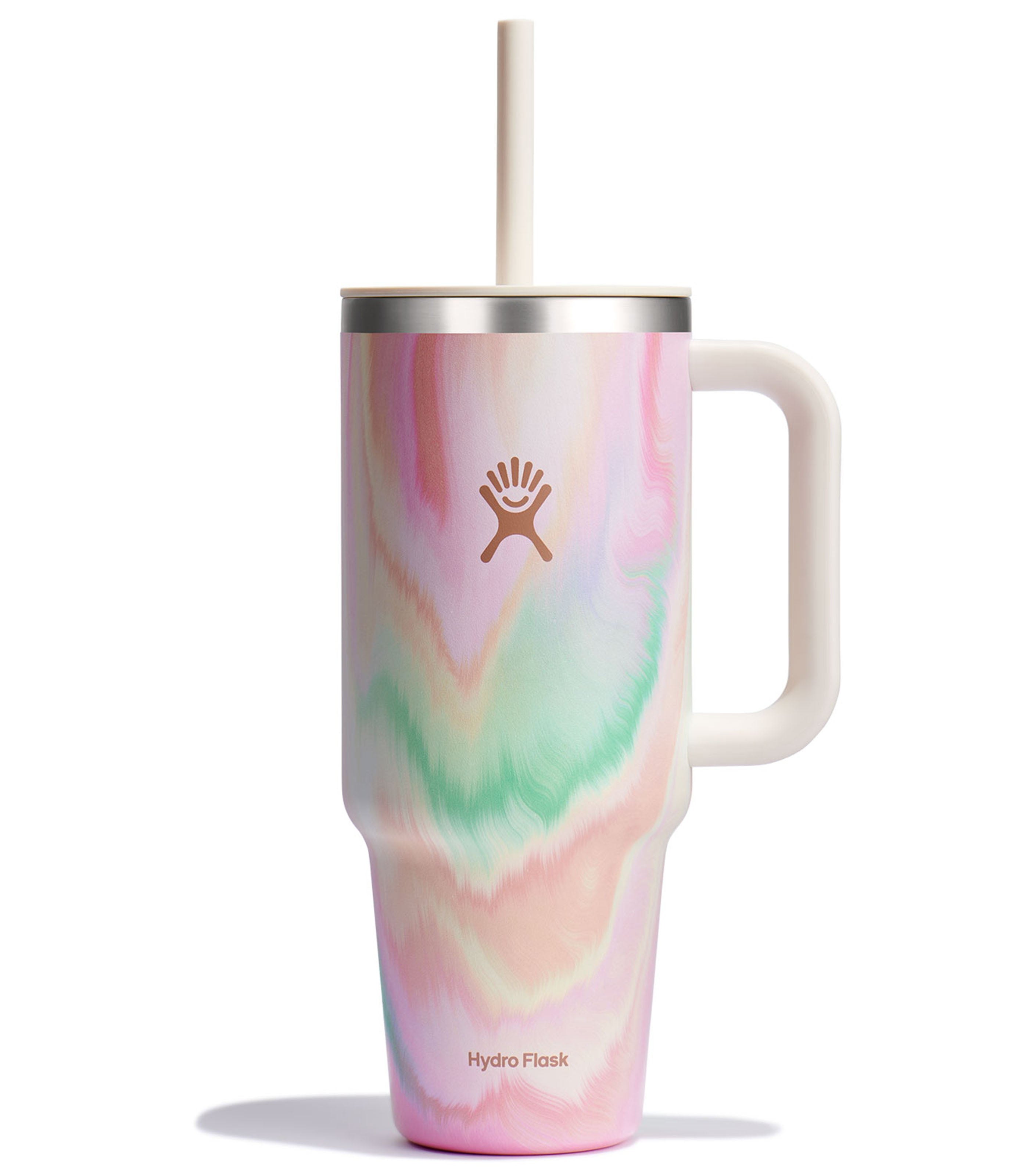 HYDRO FLASK 40 OZ ALL AROUND TRAVEL TUMBLER SWIRL-G