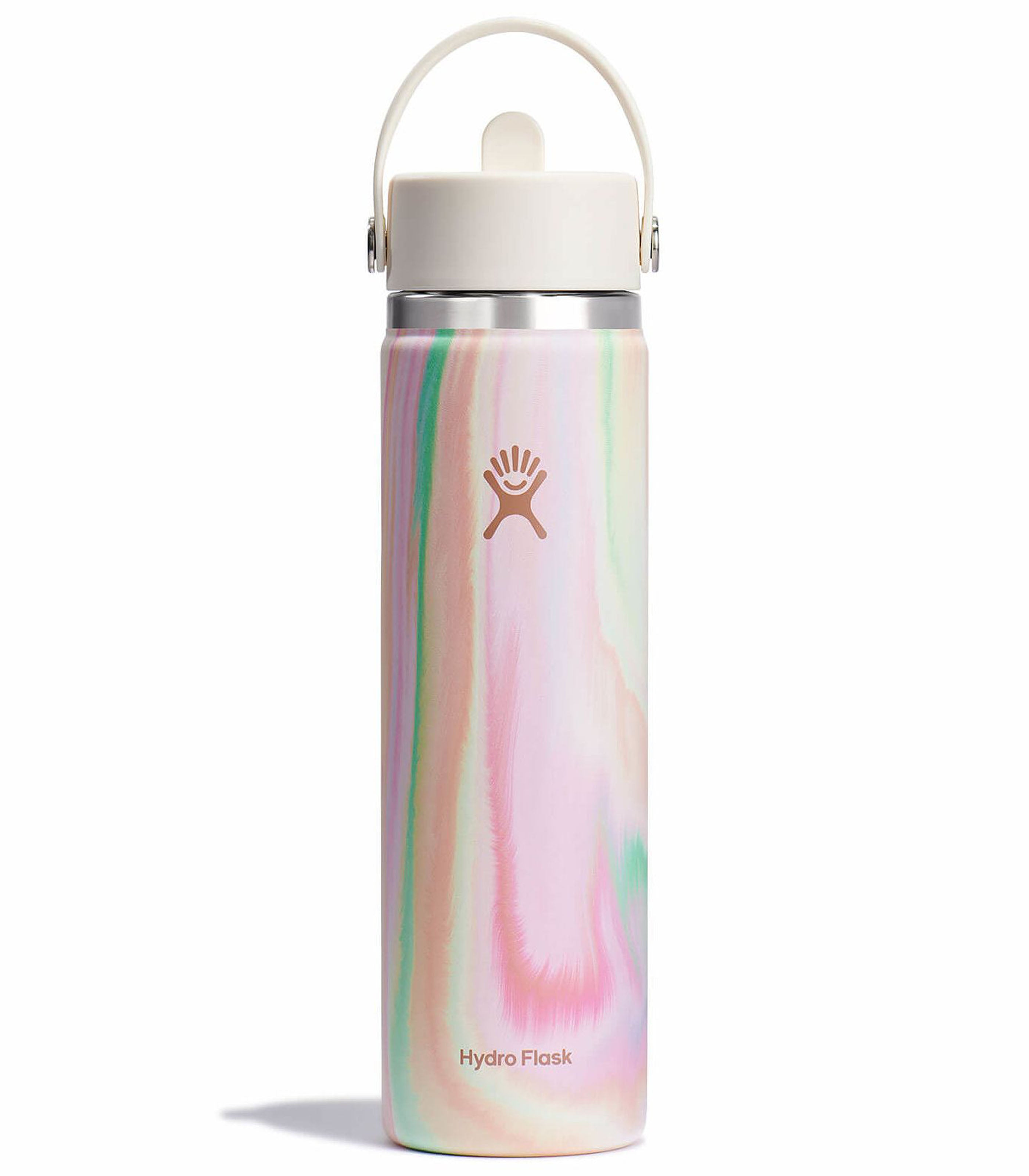 HYDRO FLASK 24 OZ WIDE FLEX STRAW CAP SWIRL-G