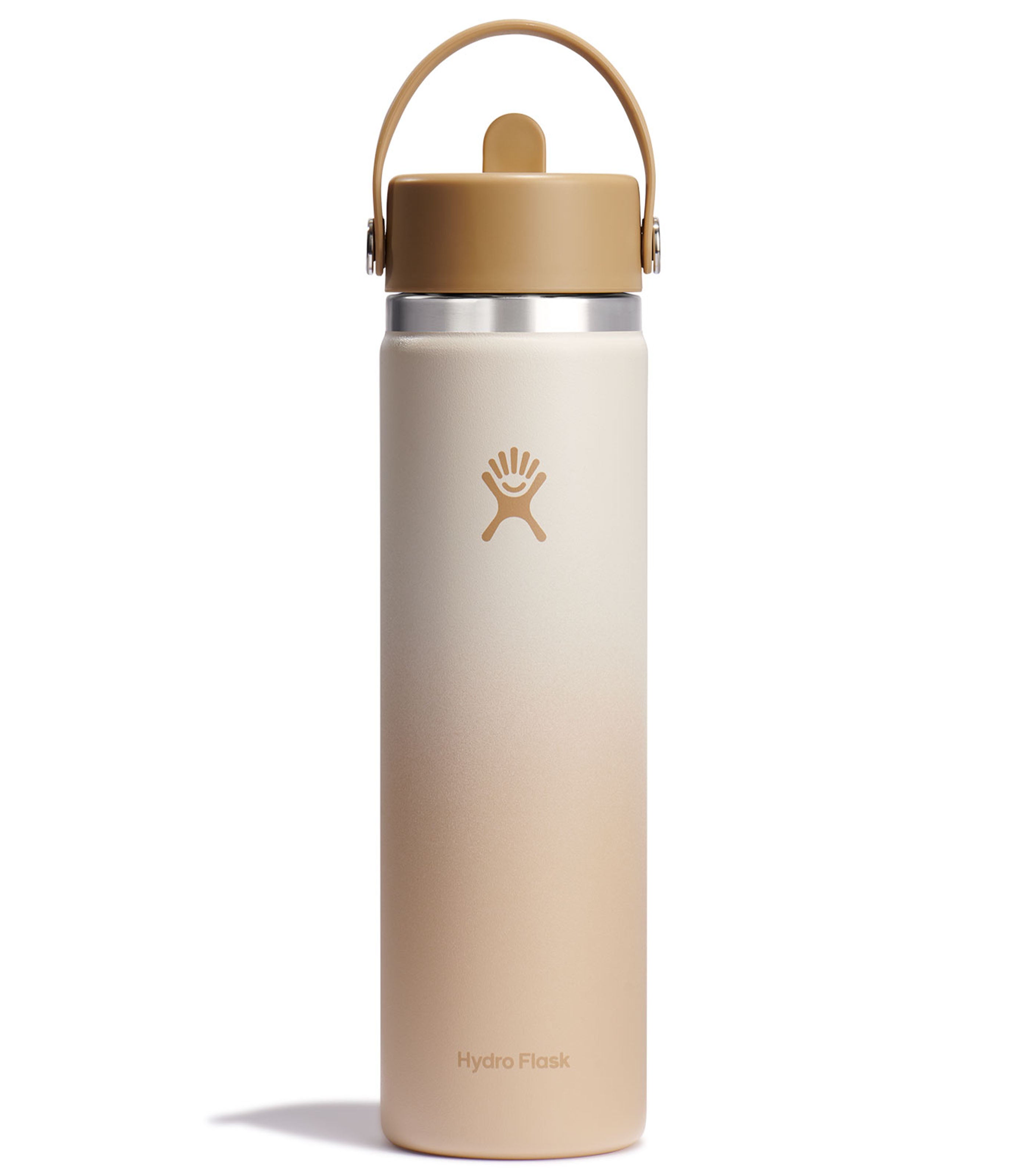 HYDRO FLASK 24 OZ WIDE FLEX STRAW CAP HONEY OMBRE