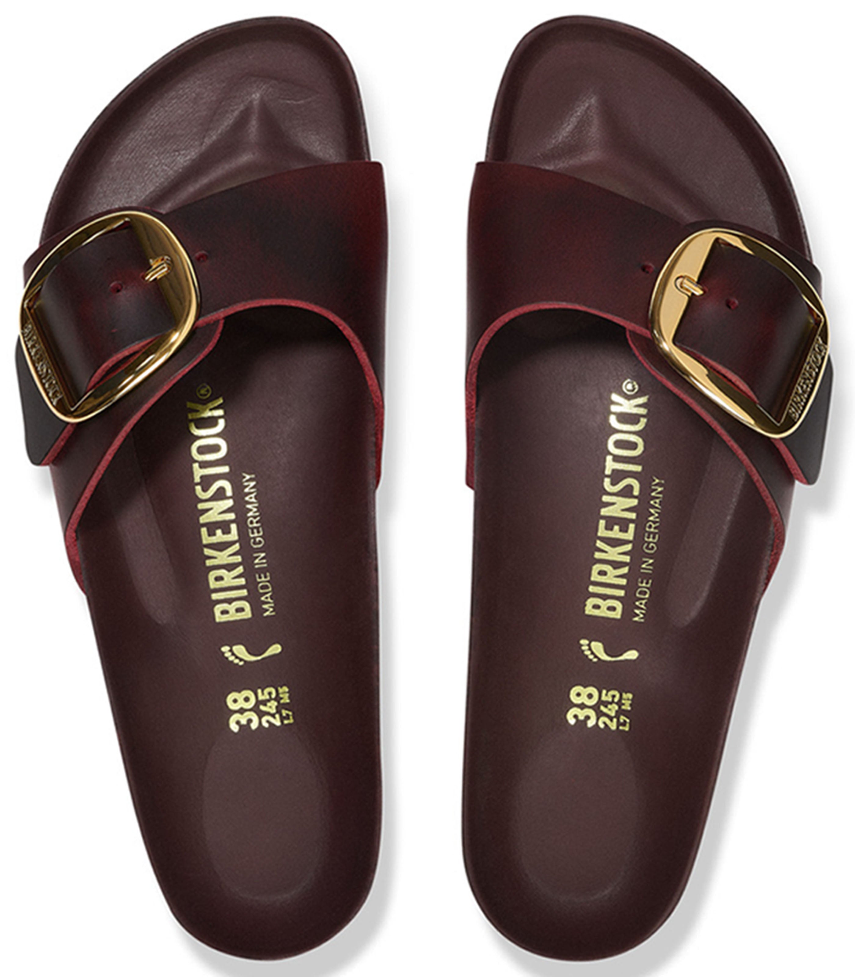 Madrid Big Buckle Sandals - Main Image