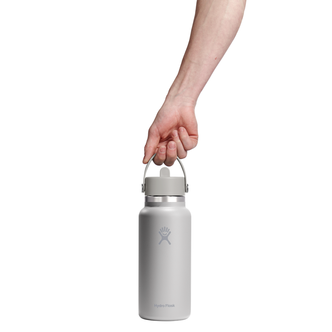 Hydro FlaskWide Flex Straw Cap Water Bottle