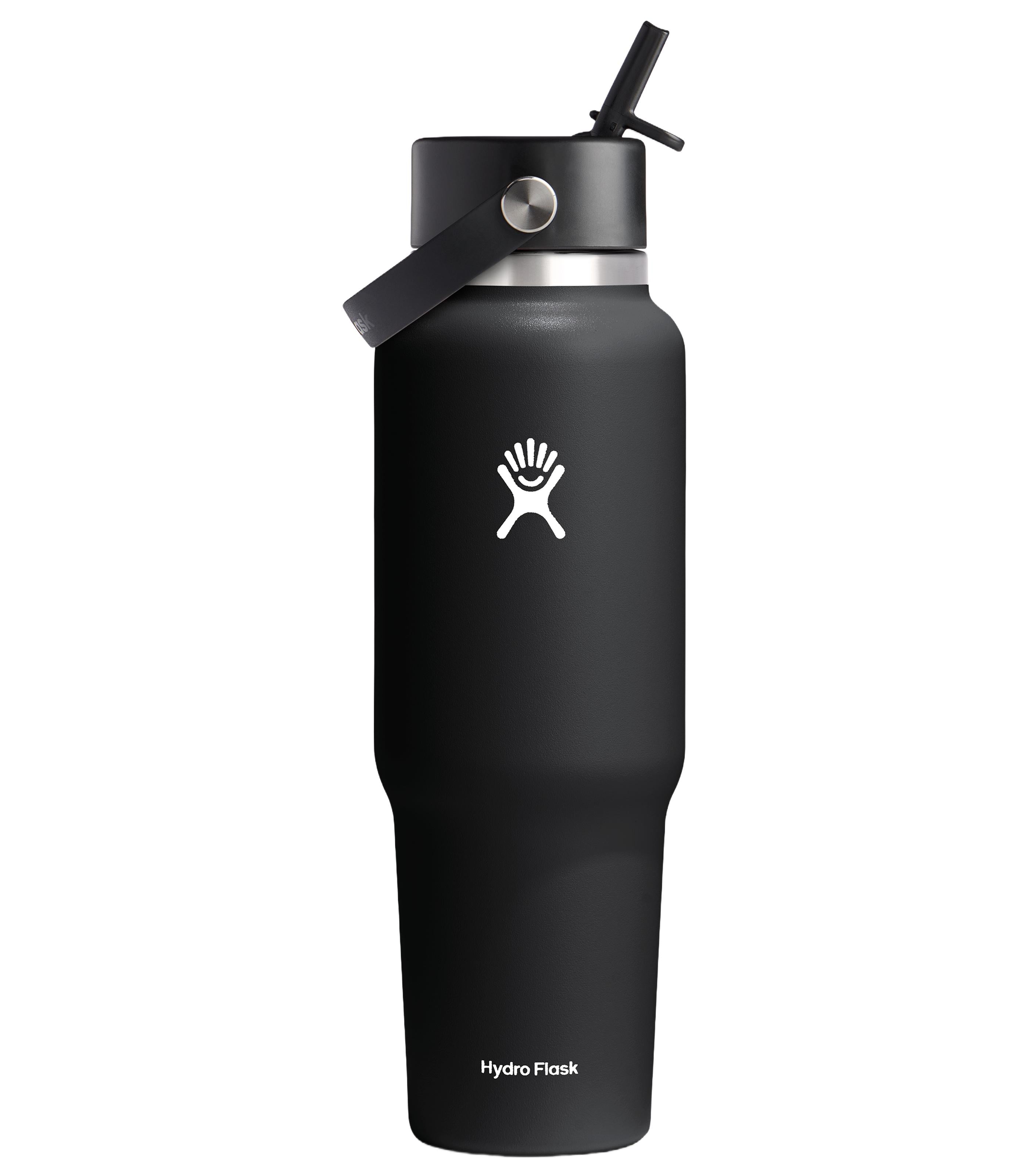 HYDRO FLASK 40 OZ TRAVEL BOTTLE BLACK