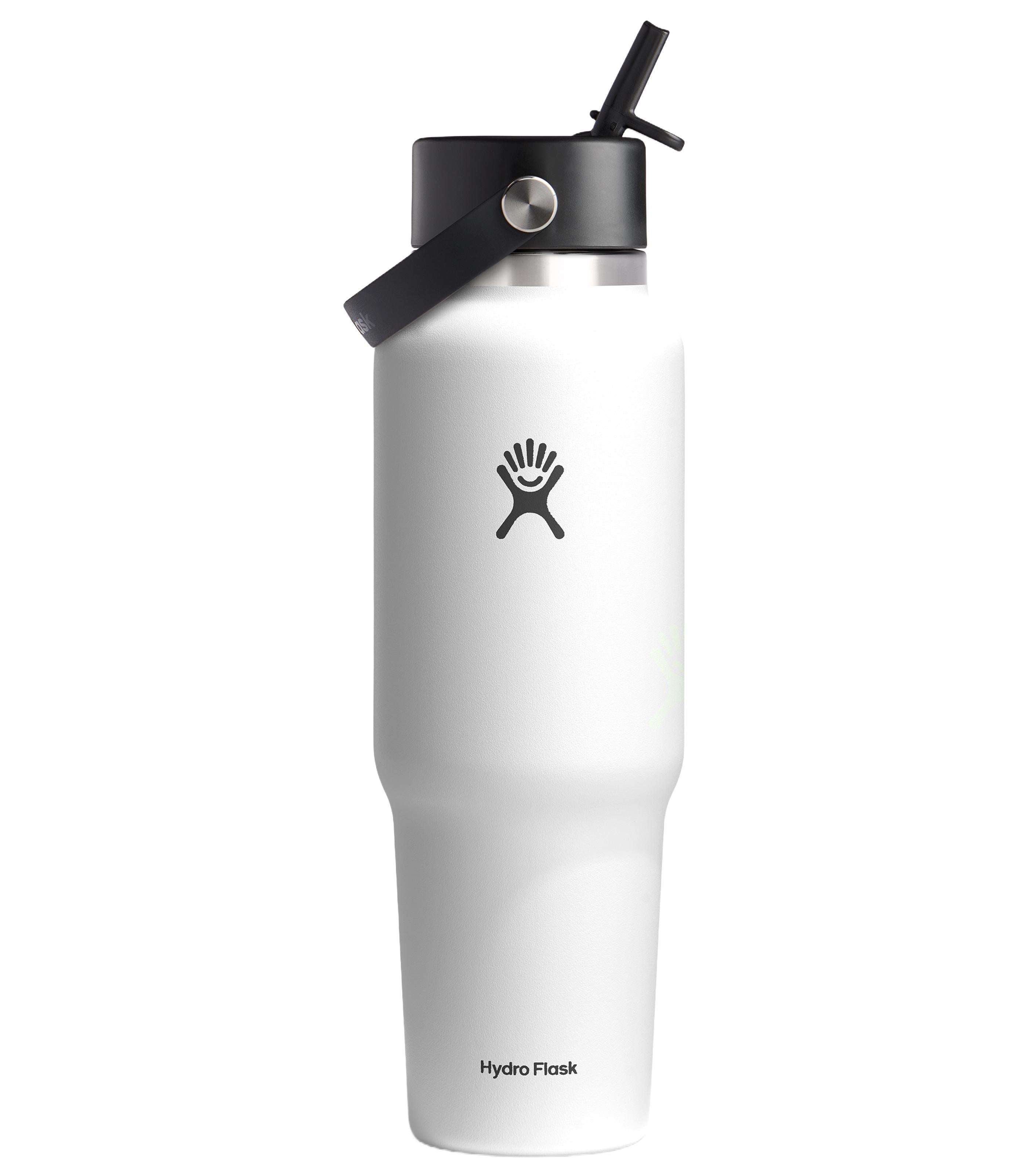 HYDRO FLASK 40 OZ TRAVEL BOTTLE WHITE