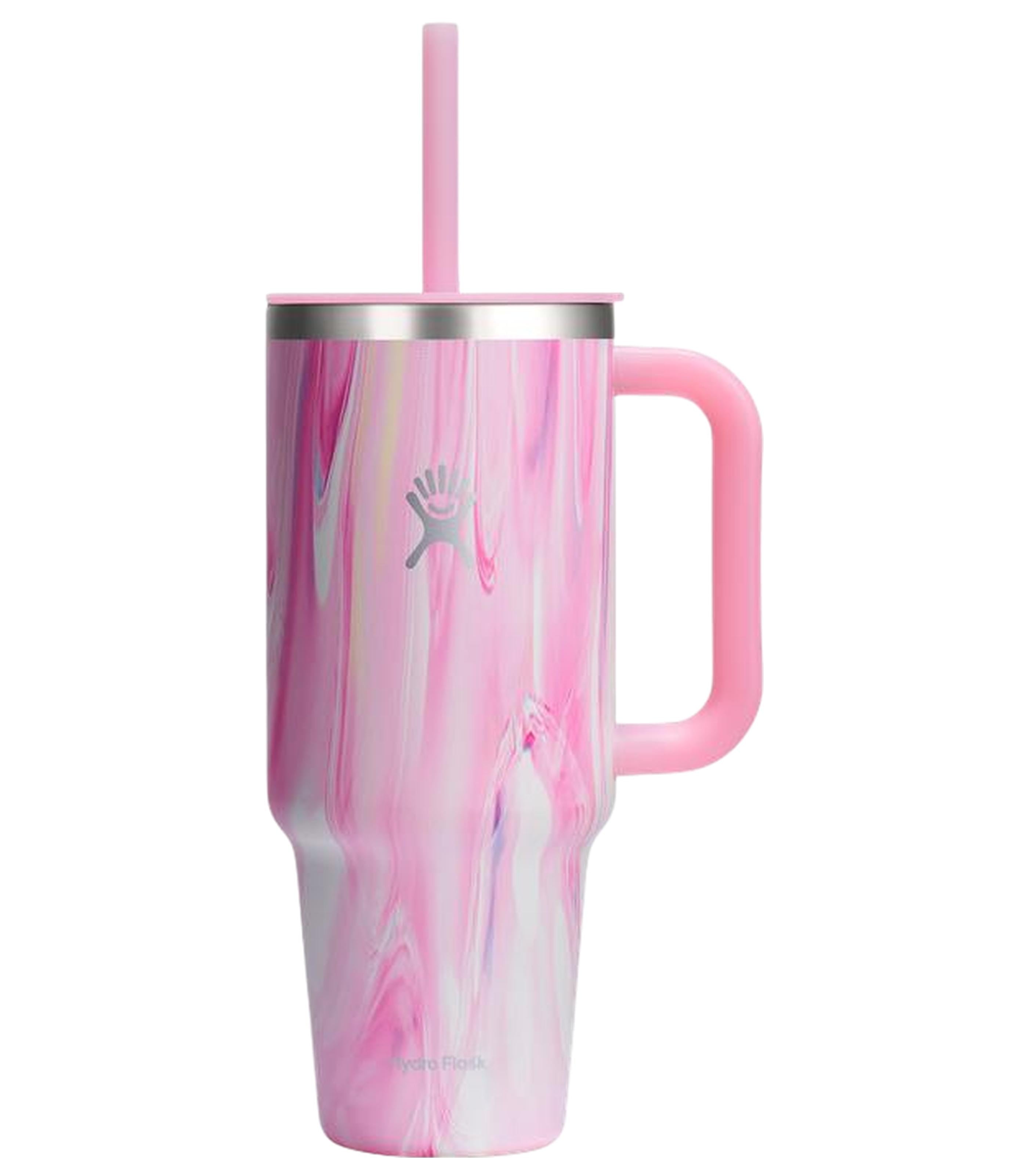 HYDRO FLASKHYDRO FLASK 40 OZ ALL AROUND TRAVEL TUMBLER PINK