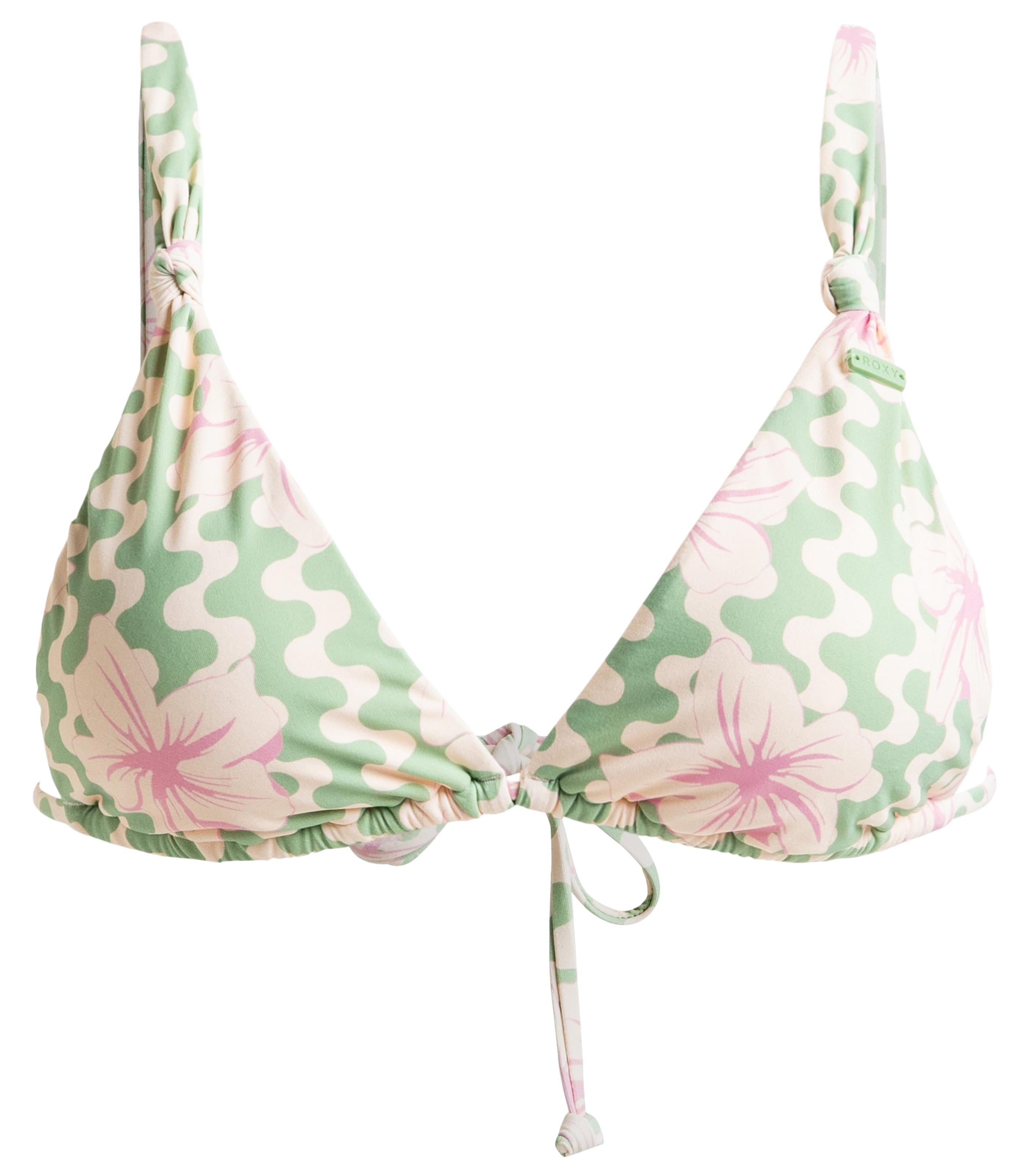Hibiscus Daze Triangle Bikini Top