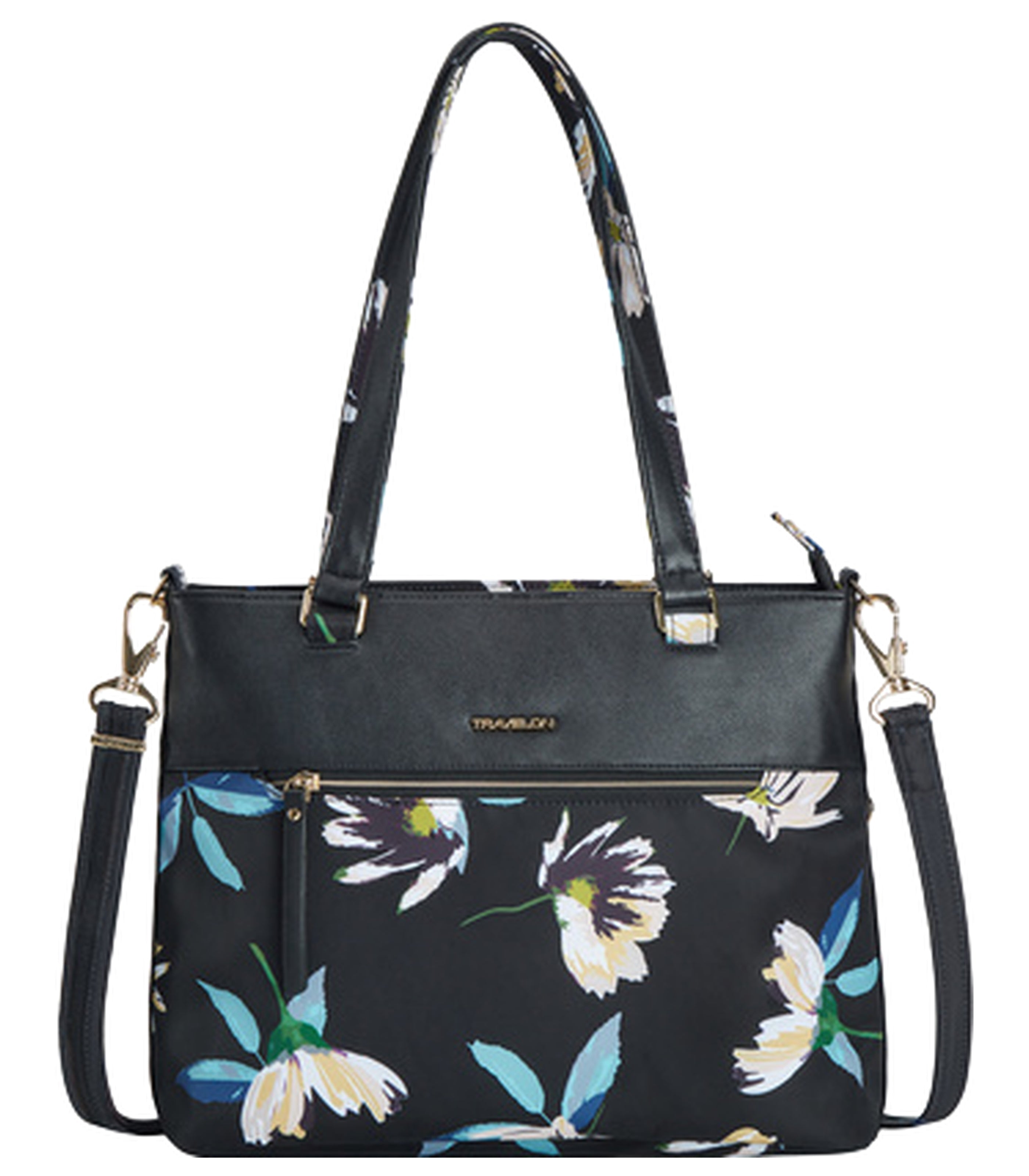 Anti Theft Addison Tote - Midnight Floral