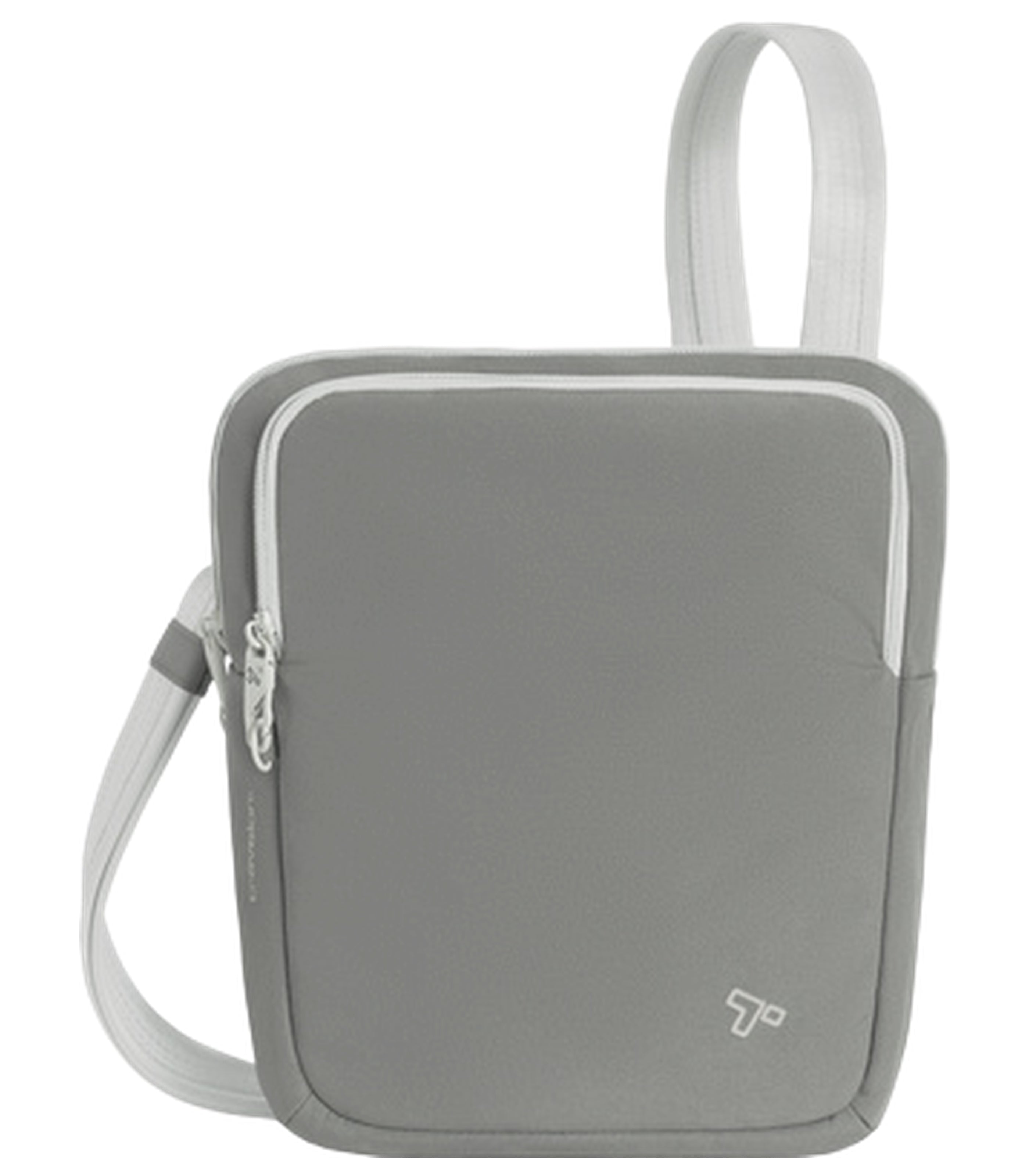 Voyages Anti Theft Slim Crossbody - Granite