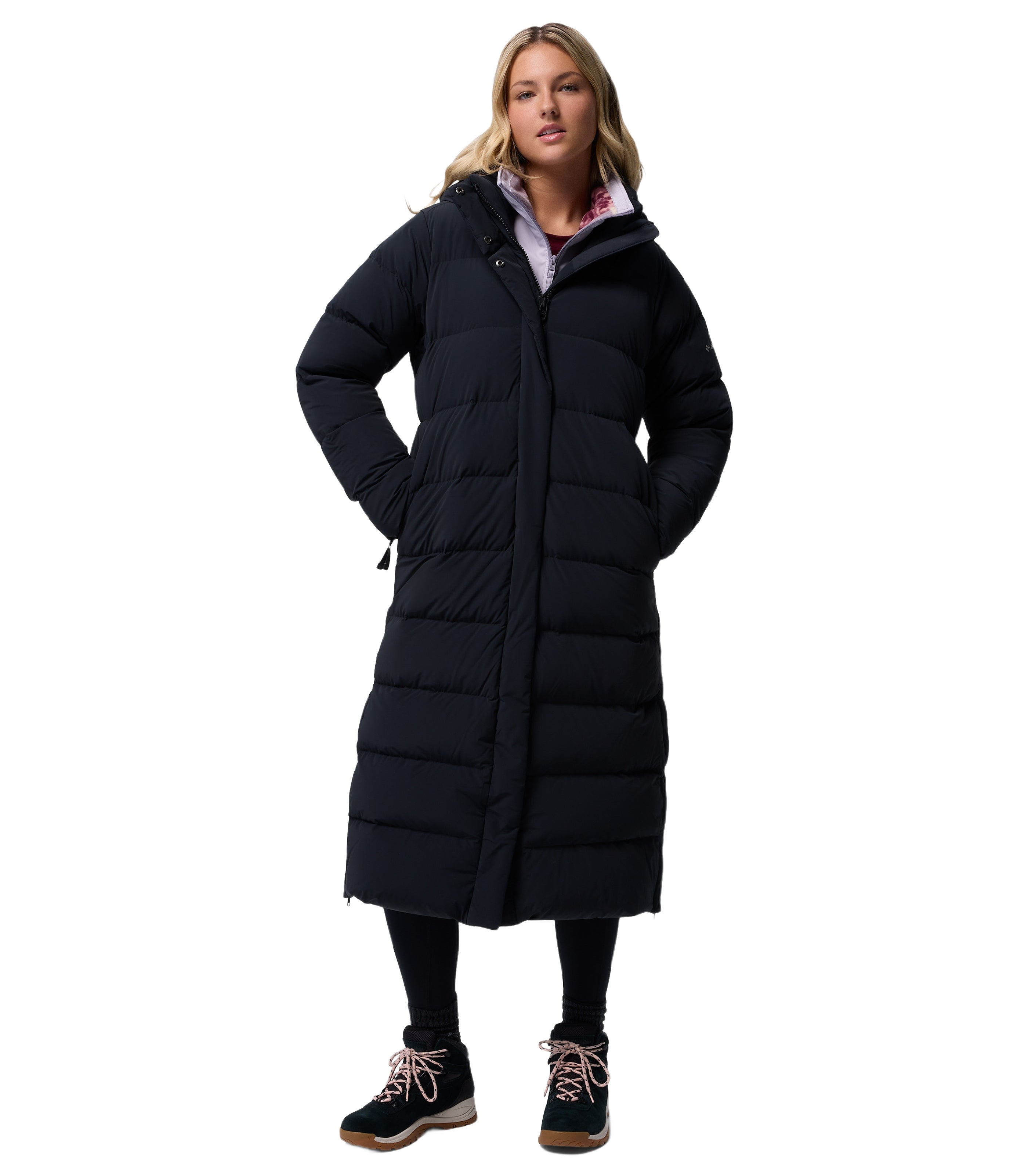 Amaze Puff Long Hooded Puffer Jacket