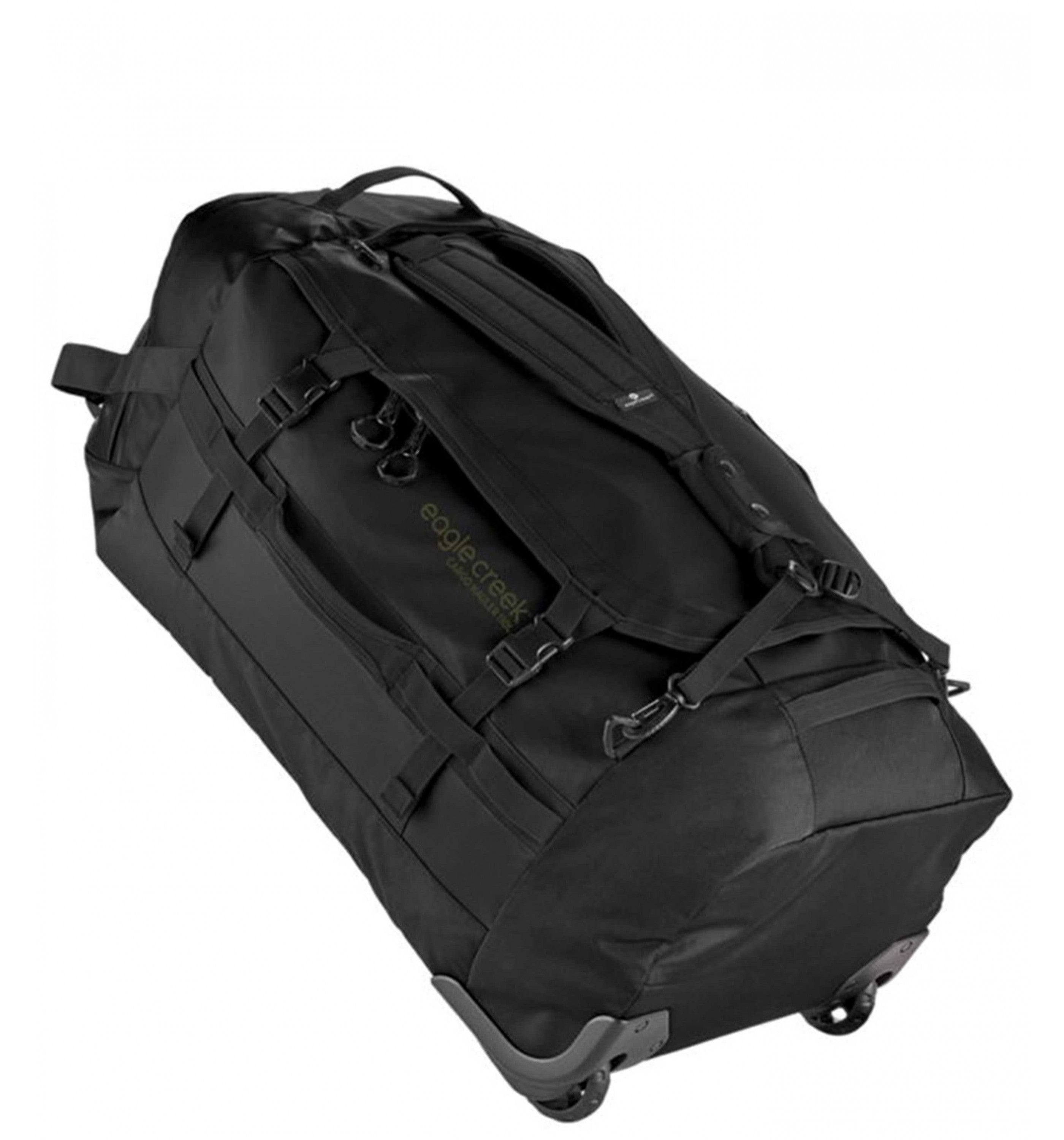 best travel duffel bag eagle Creek Migrate 130L Wheeled – Durable, Weather-Resistant Duffel with Smooth Wheels - Multiple Carry Options for Easy Transport - Midnight Black designed to move massive amounts of gear without the drama Travel Bag With Wheels Eagle