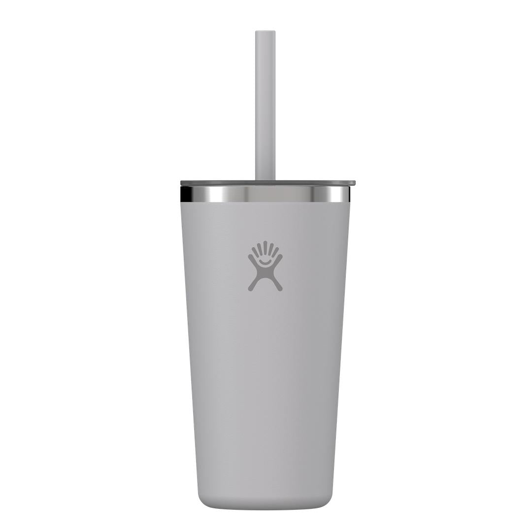 HYDRO FLASKTumbler Clear Straw Lid Water Bottle