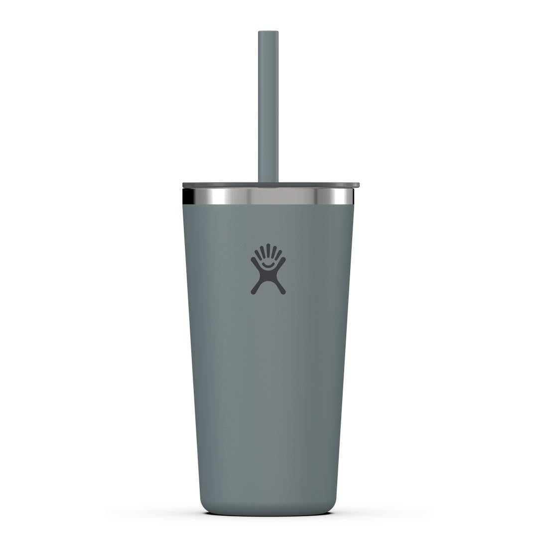 HYDRO FLASKTumbler Clear Straw Lid Water Bottle
