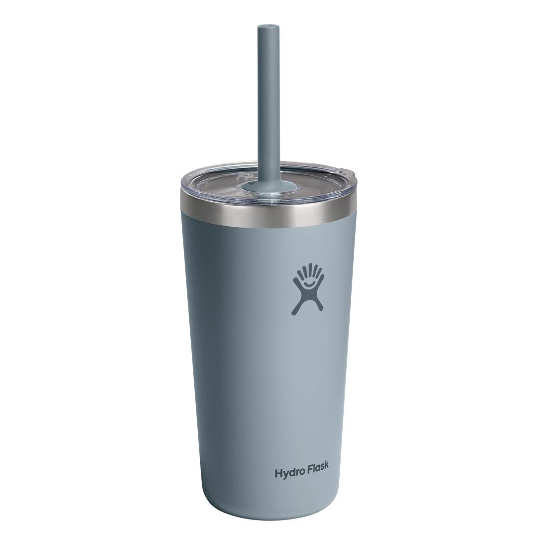 HYDRO FLASKTumbler Clear Straw Lid Water Bottle