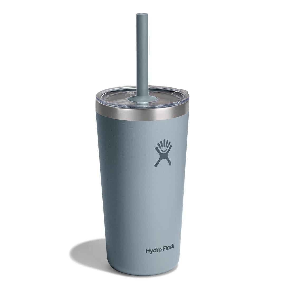 HYDRO FLASKTumbler Clear Straw Lid Water Bottle