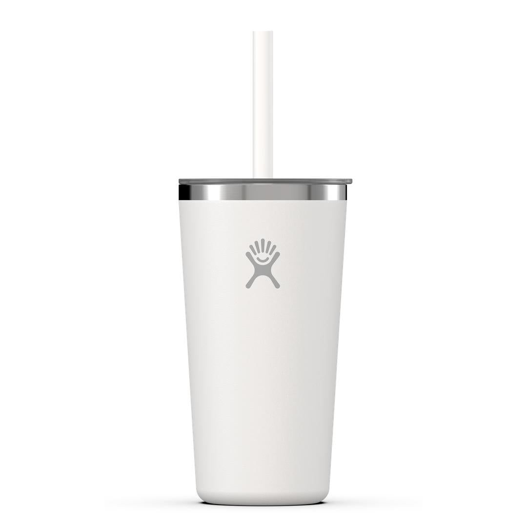 HYDRO FLASKTumbler Clear Straw Lid Water Bottle