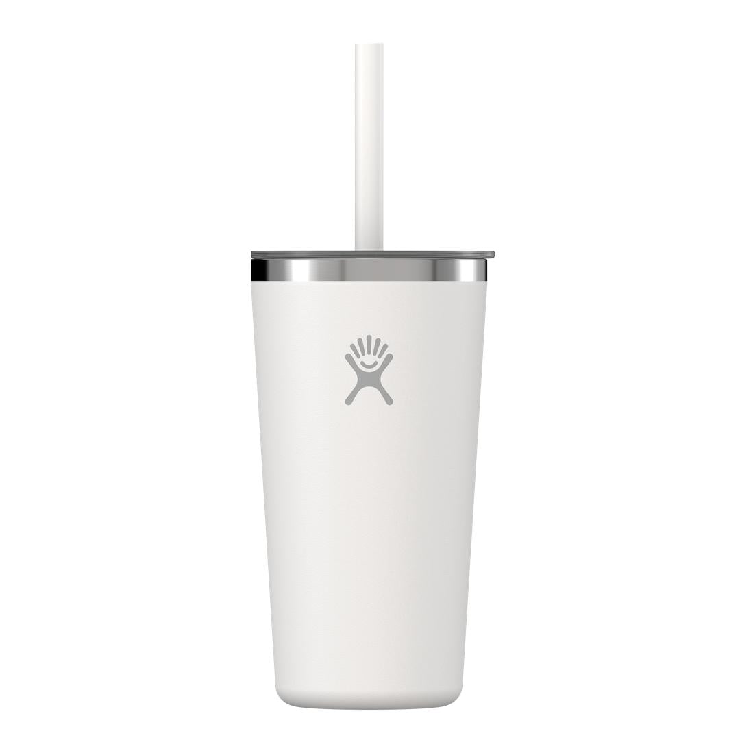 HYDRO FLASKTumbler Clear Straw Lid Water Bottle