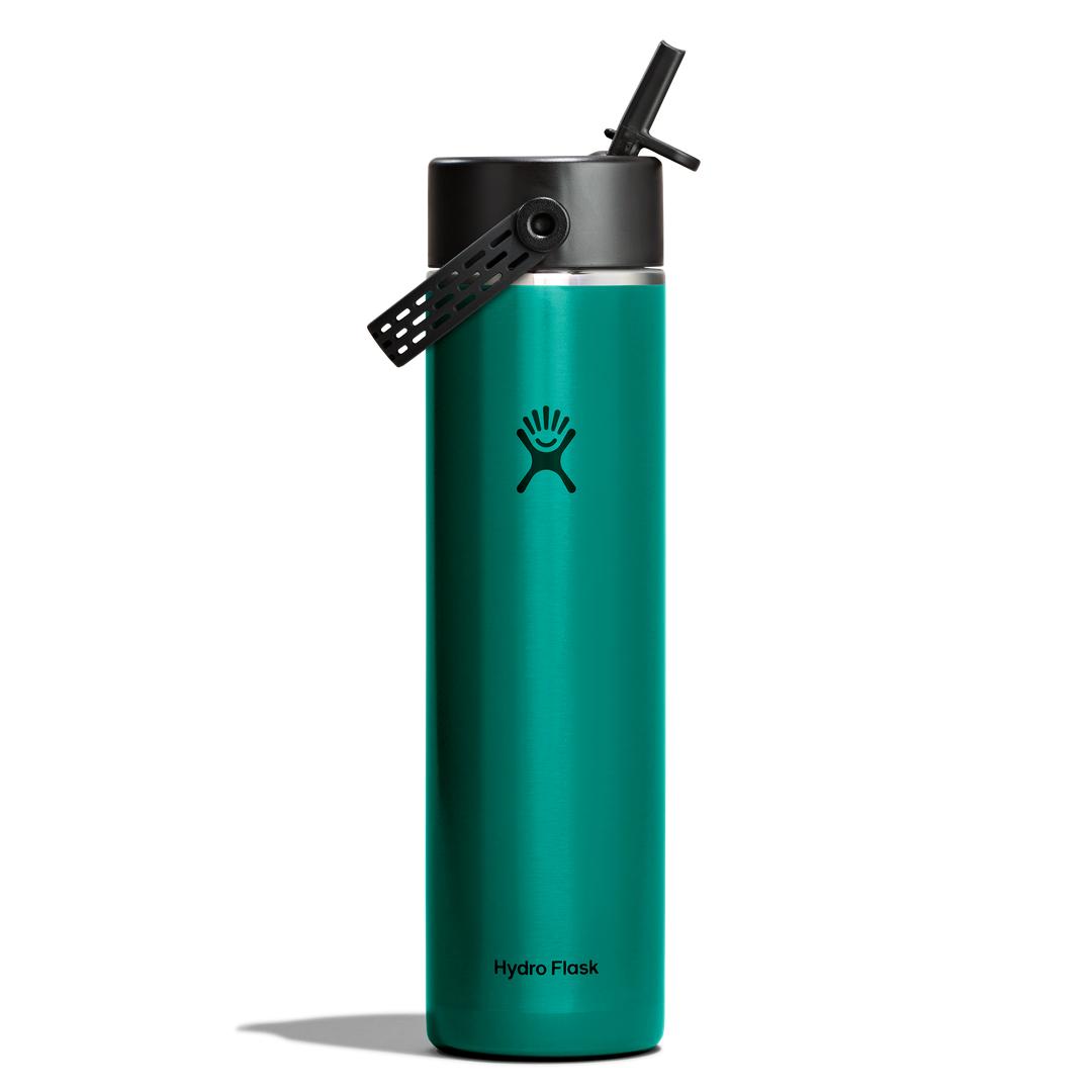 HYDRO FLASKLight Wide Flex Straw Cap Water Bottle