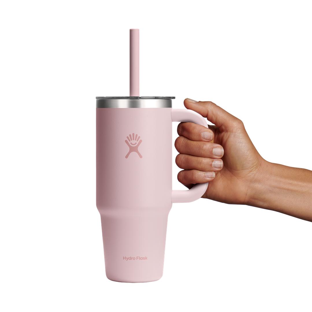 HYDRO FLASKTravel Tumbler Clear Lid Water Bottle