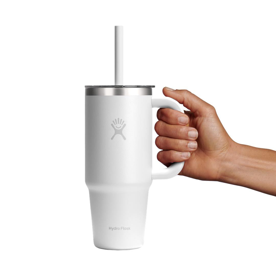 HYDRO FLASKTravel Tumbler Clear Lid Water Bottle
