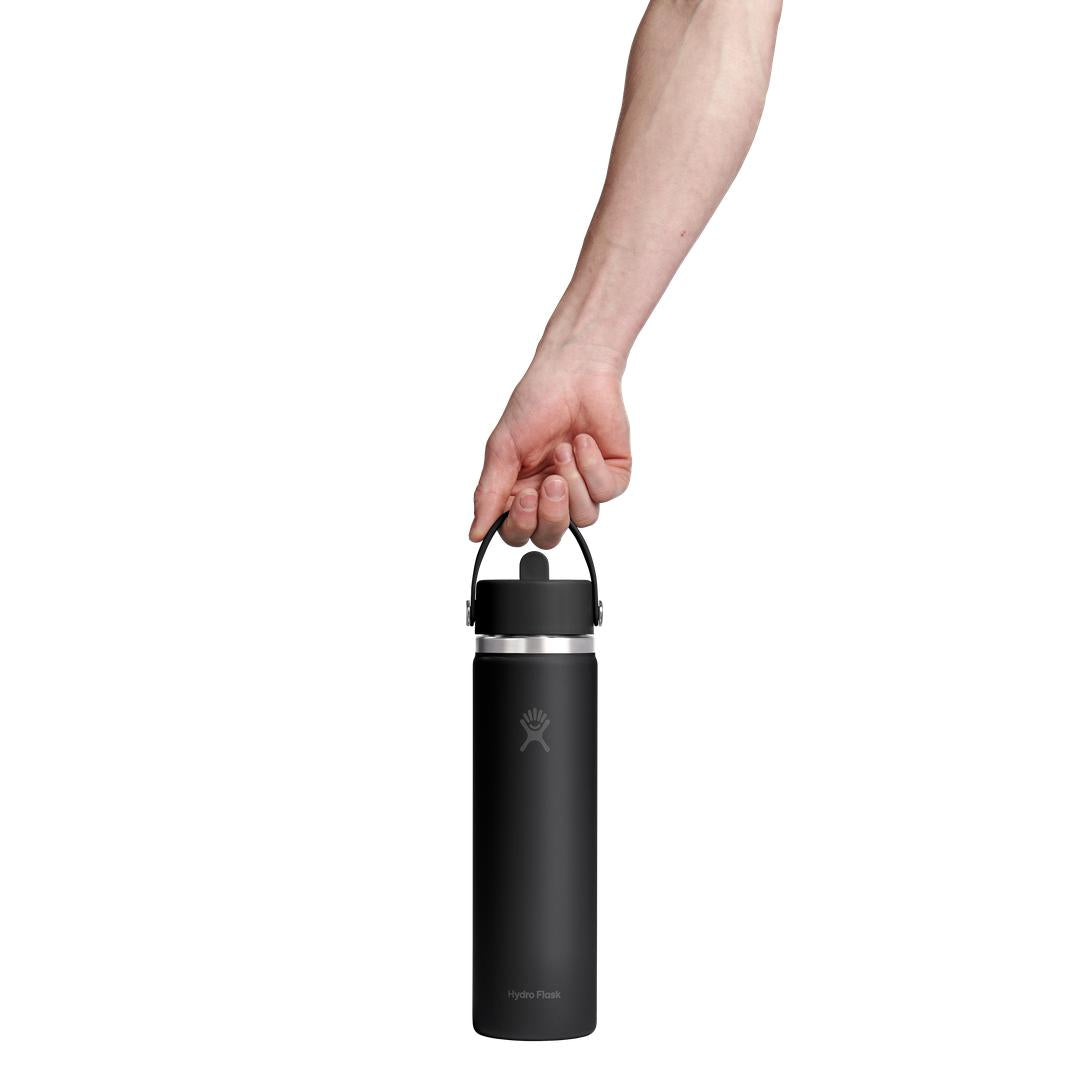 HYDRO FLASKWide Flex Straw Cap Water Bottle