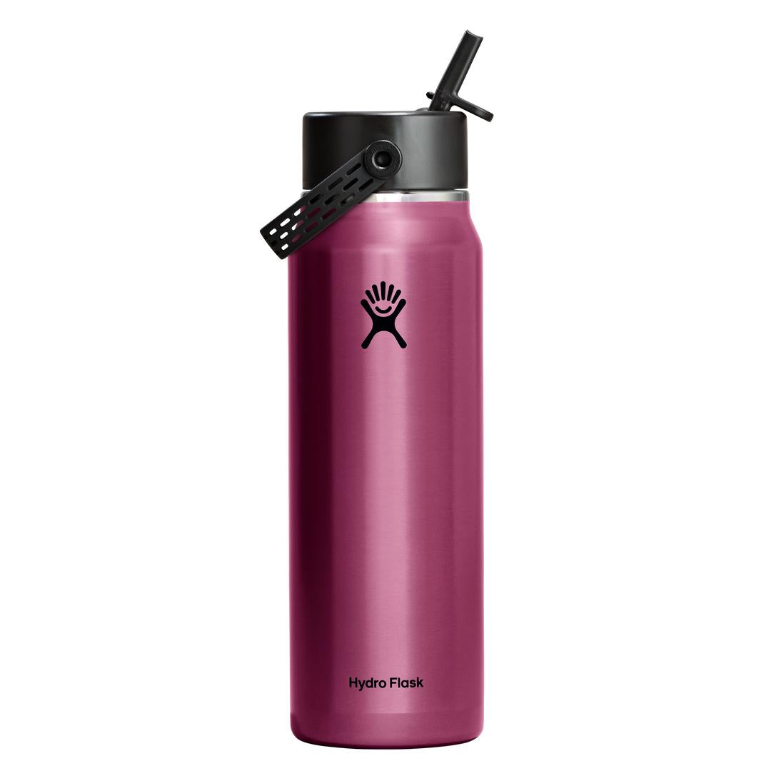 HYDRO FLASKLight Wide Flex Straw Cap Water Bottle