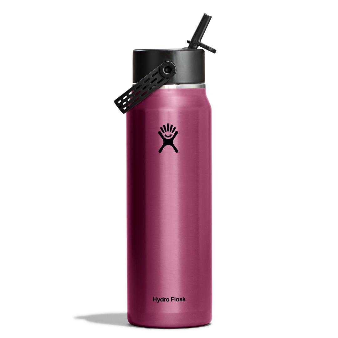 HYDRO FLASKLight Wide Flex Straw Cap Water Bottle