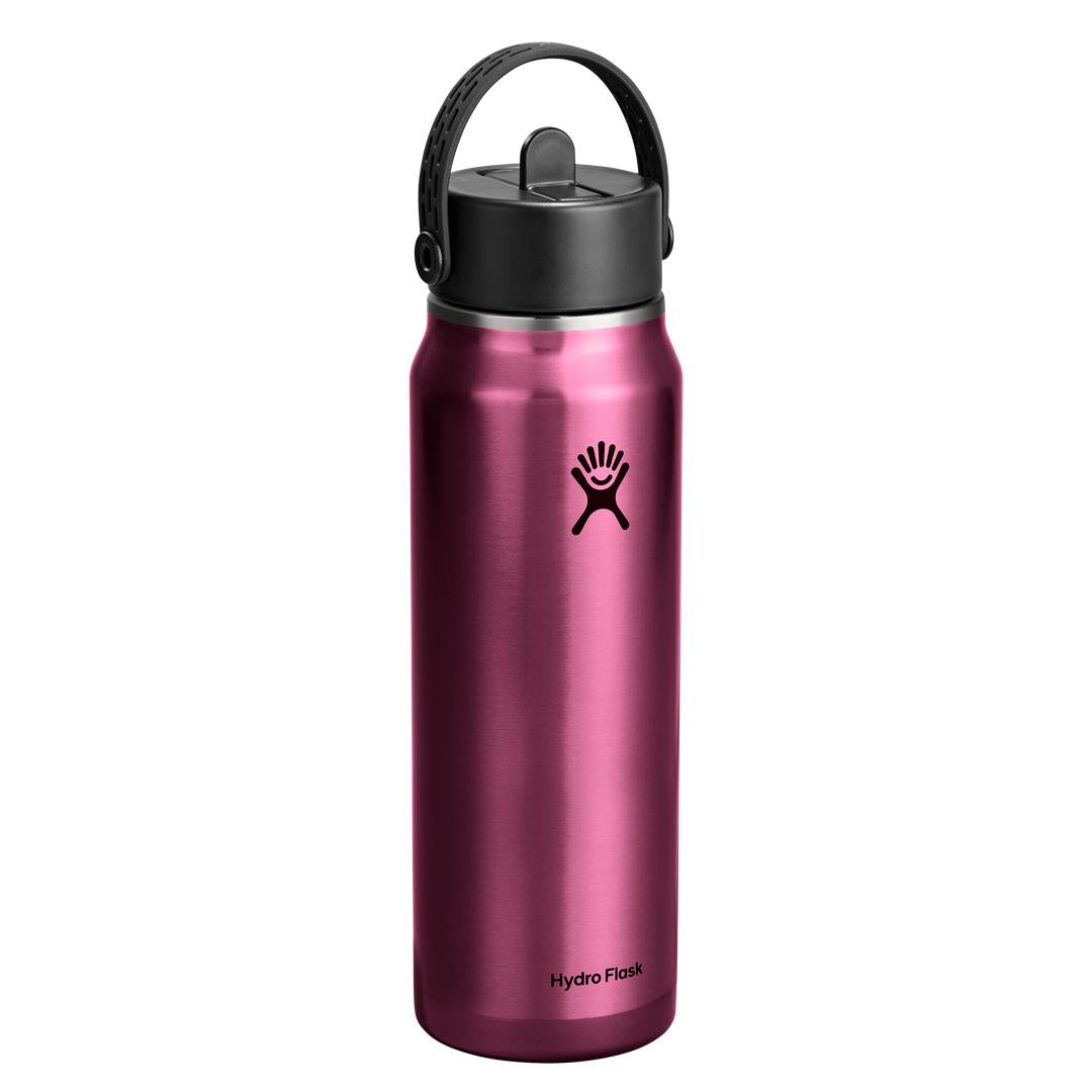 HYDRO FLASKLight Wide Flex Straw Cap Water Bottle