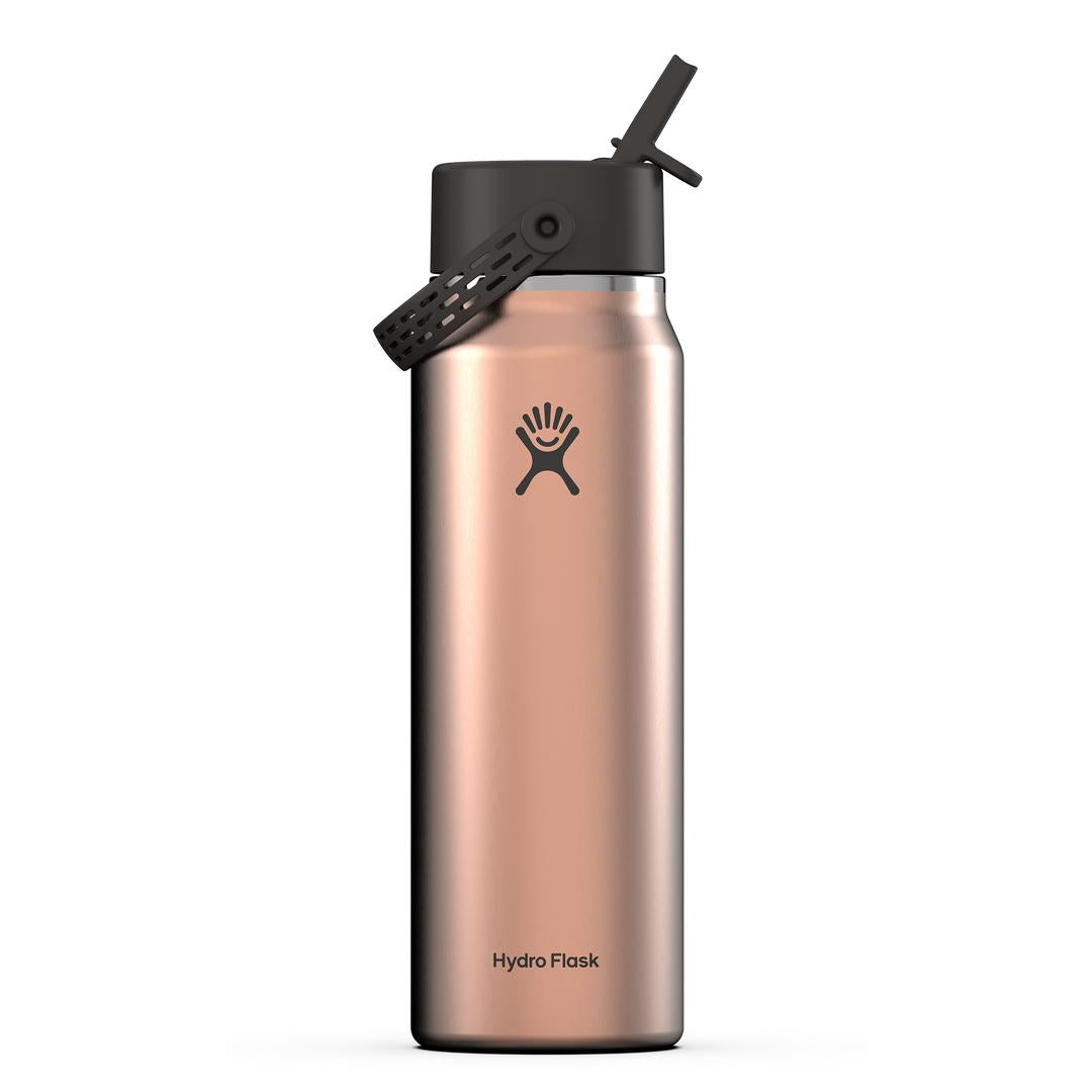 HYDRO FLASKLight Wide Flex Straw Cap Water Bottle