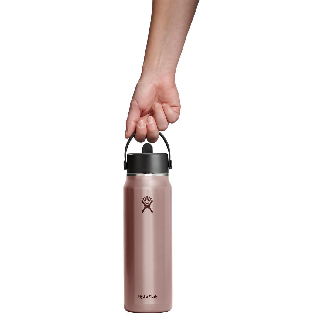 HYDRO FLASKLight Wide Flex Straw Cap Water Bottle