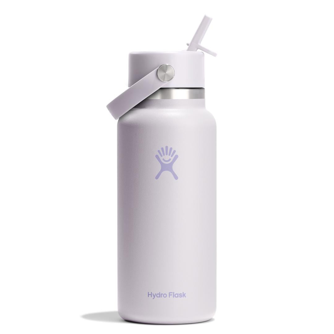 HYDRO FLASKWide Flex Straw Cap Water Bottle