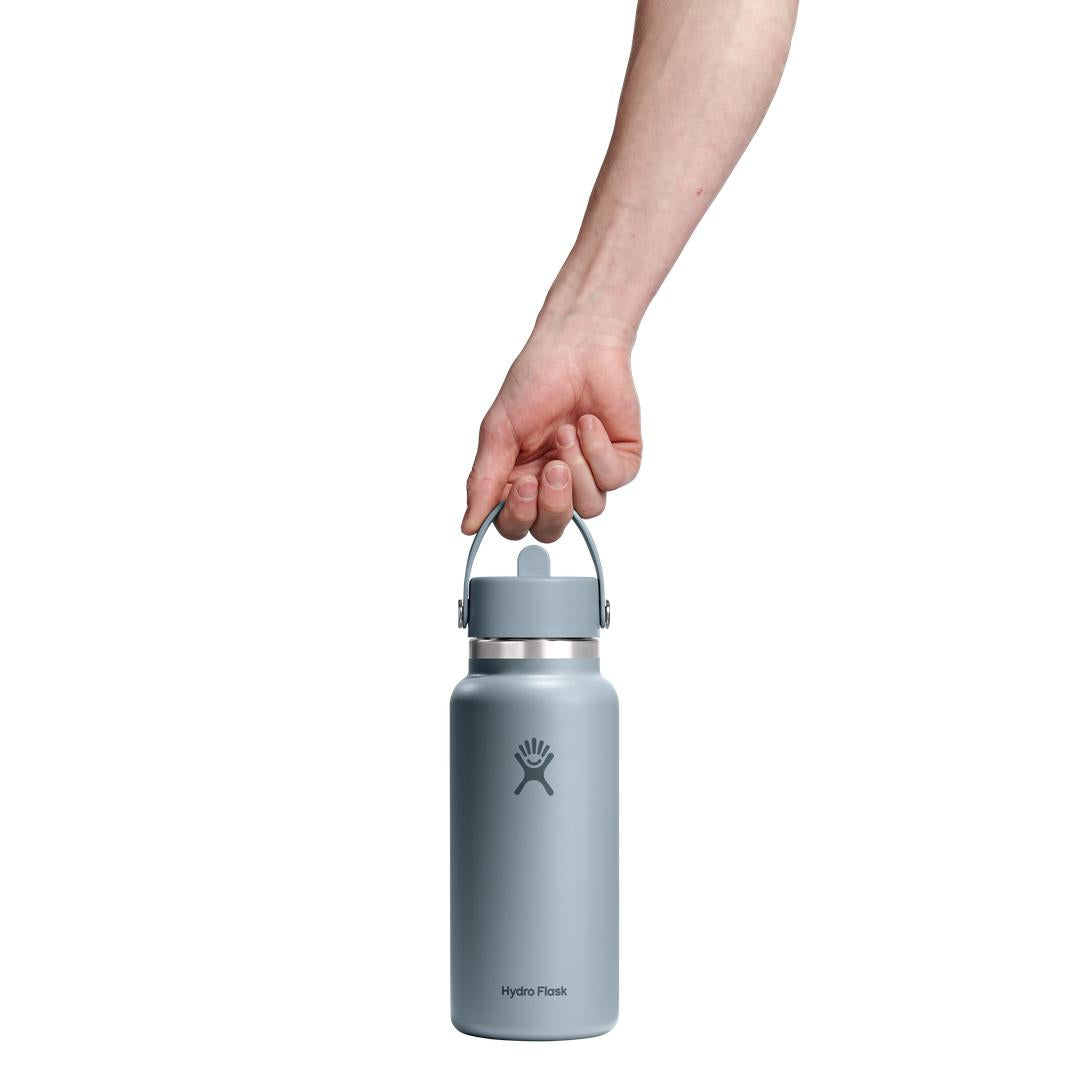 HYDRO FLASKWide Flex Straw Cap Water Bottle
