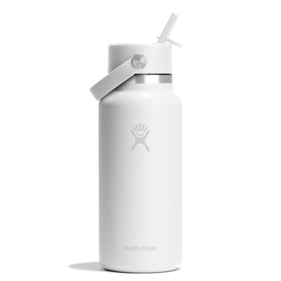 HYDRO FLASKWide Flex Straw Cap Water Bottle