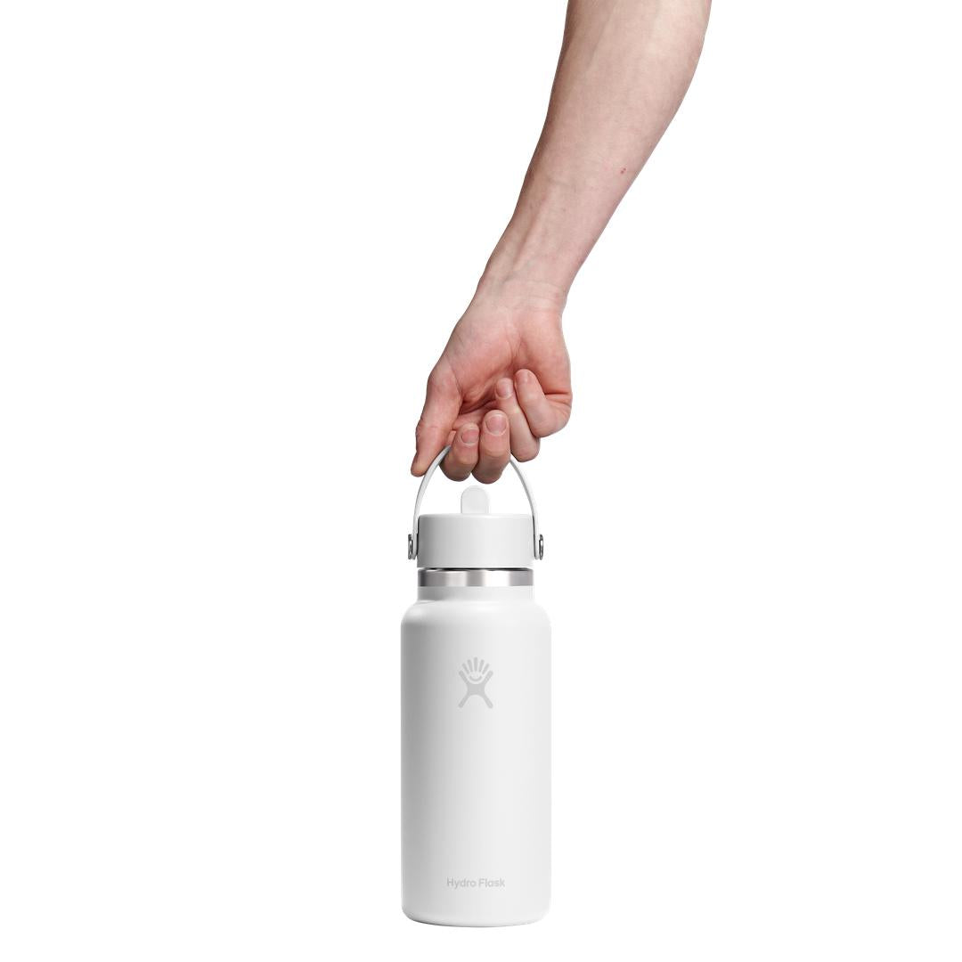 HYDRO FLASKWide Flex Straw Cap Water Bottle