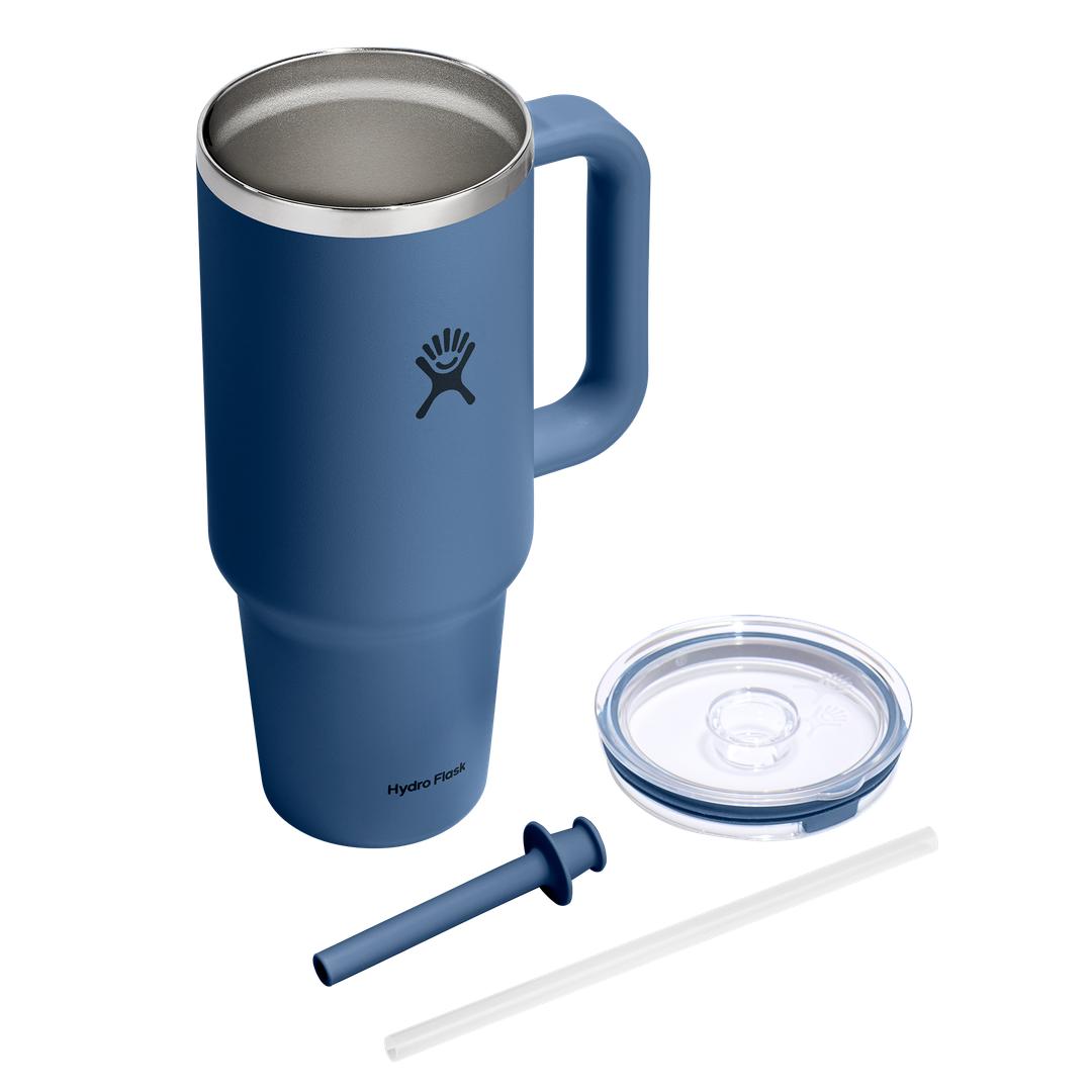 HYDRO FLASKTravel Tumbler Clear Lid Water Bottle