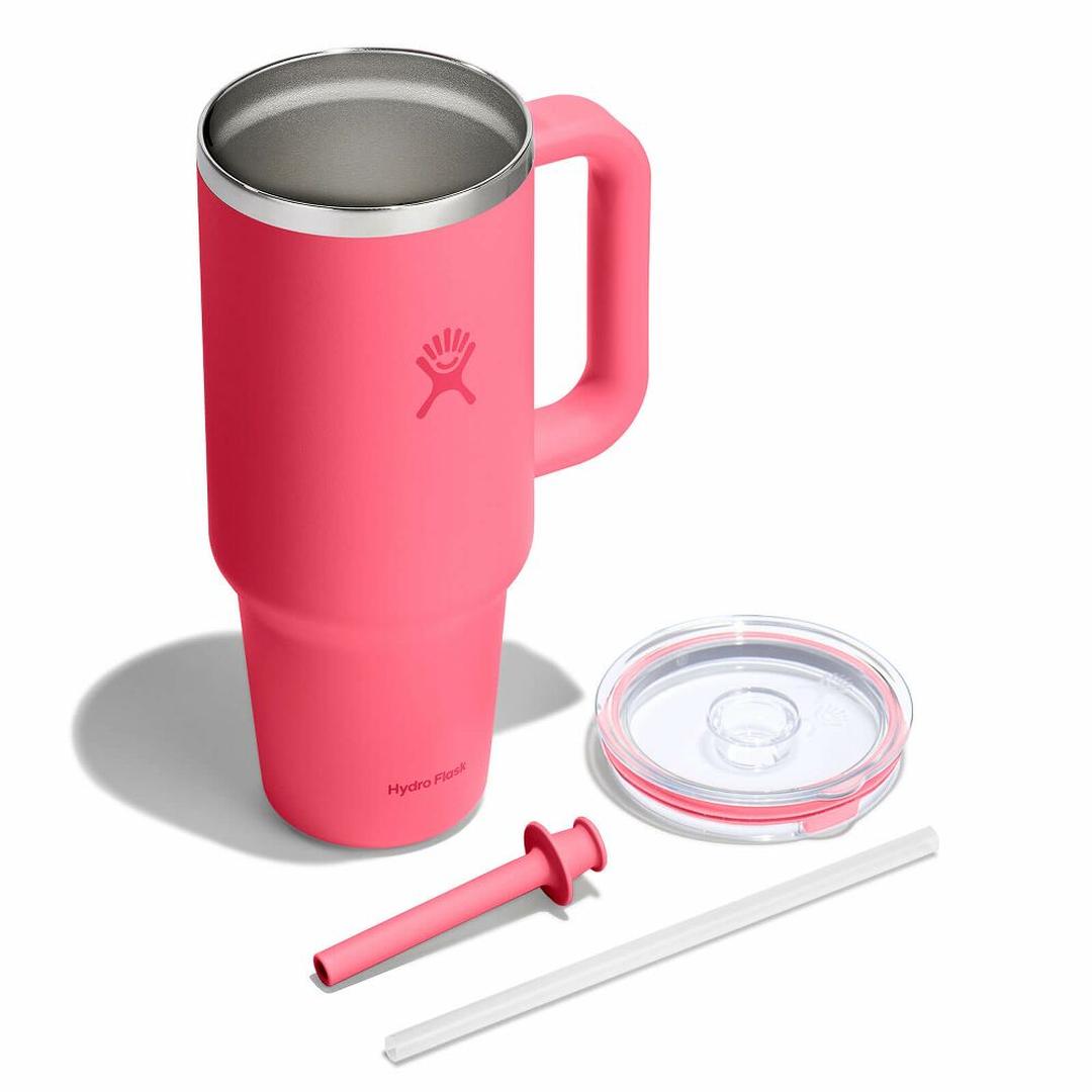 HYDRO FLASKTravel Tumbler Clear Lid Water Bottle