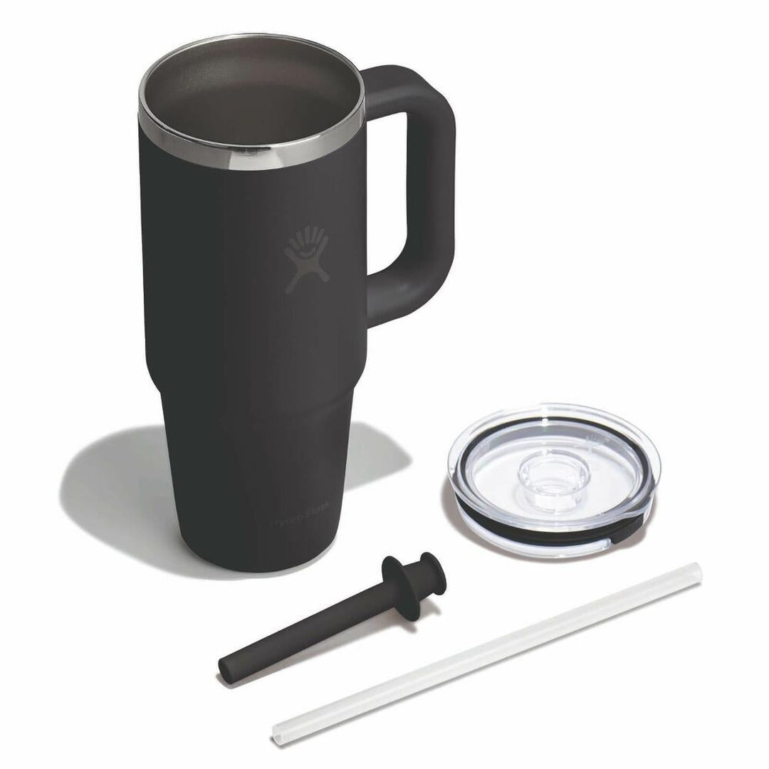 HYDRO FLASKTravel Tumbler Clear Lid Water Bottle