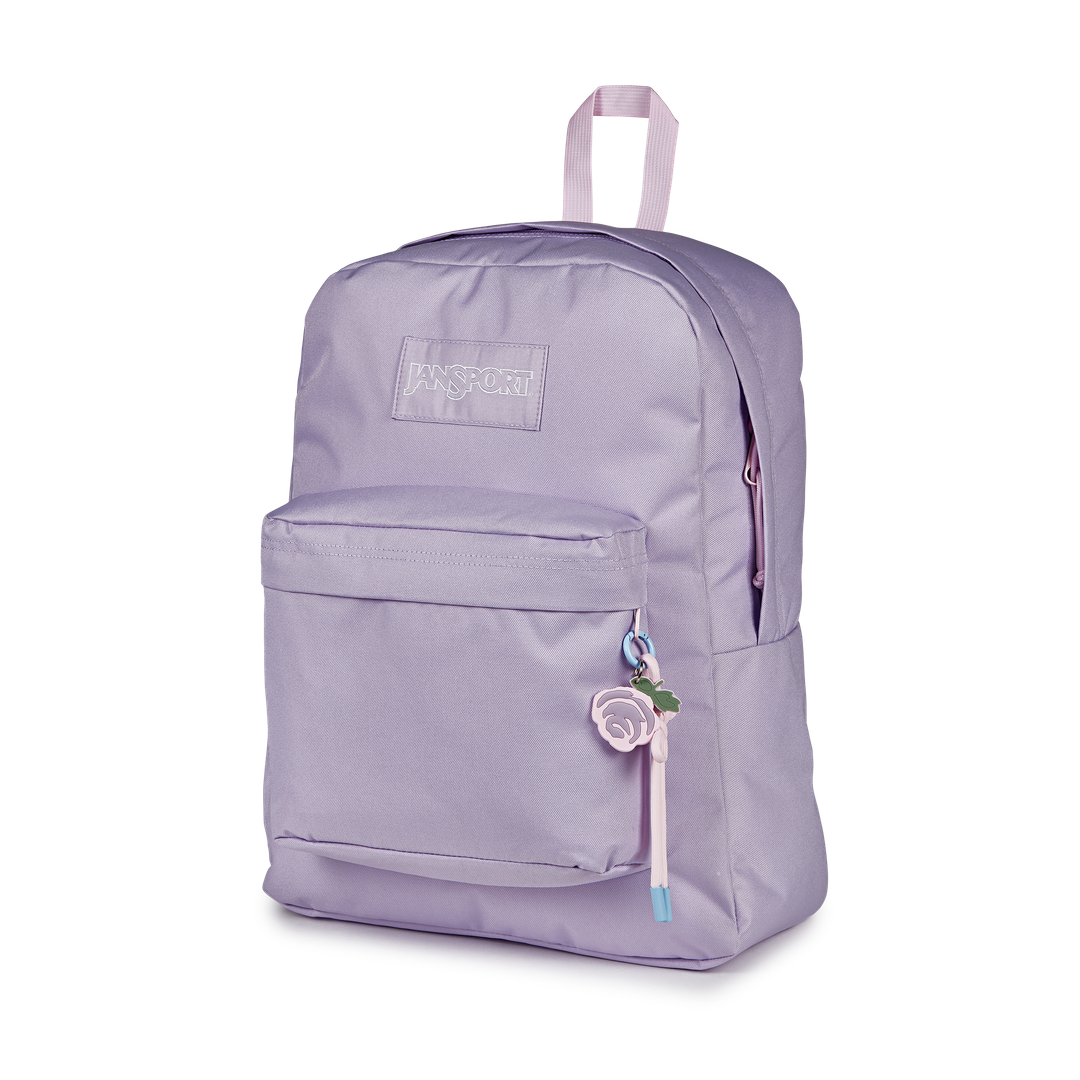 JANSPORTJANSPORT SUPERBREAK PLUS CHARM PASTEL LILAC 26L