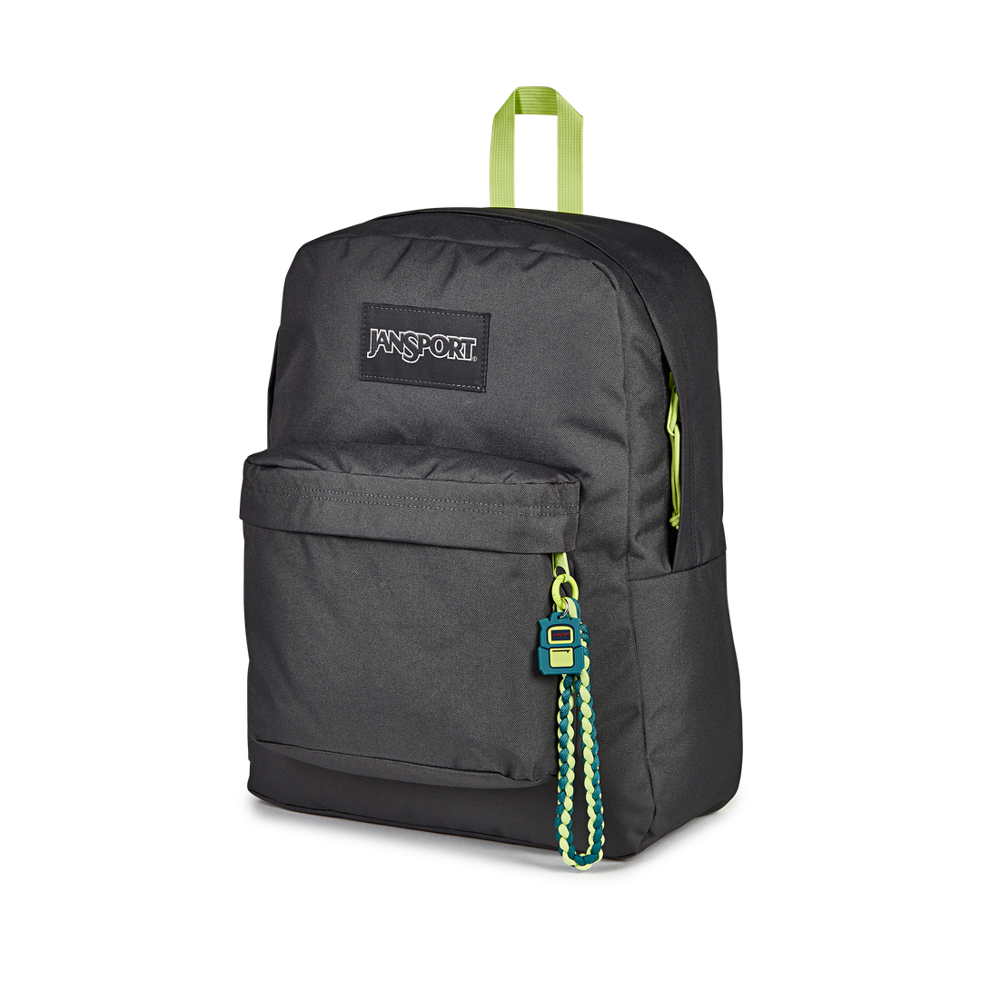 JANSPORTJANSPORT SUPERBREAK PLUS CHARM SMOKEY GRIT 26L
