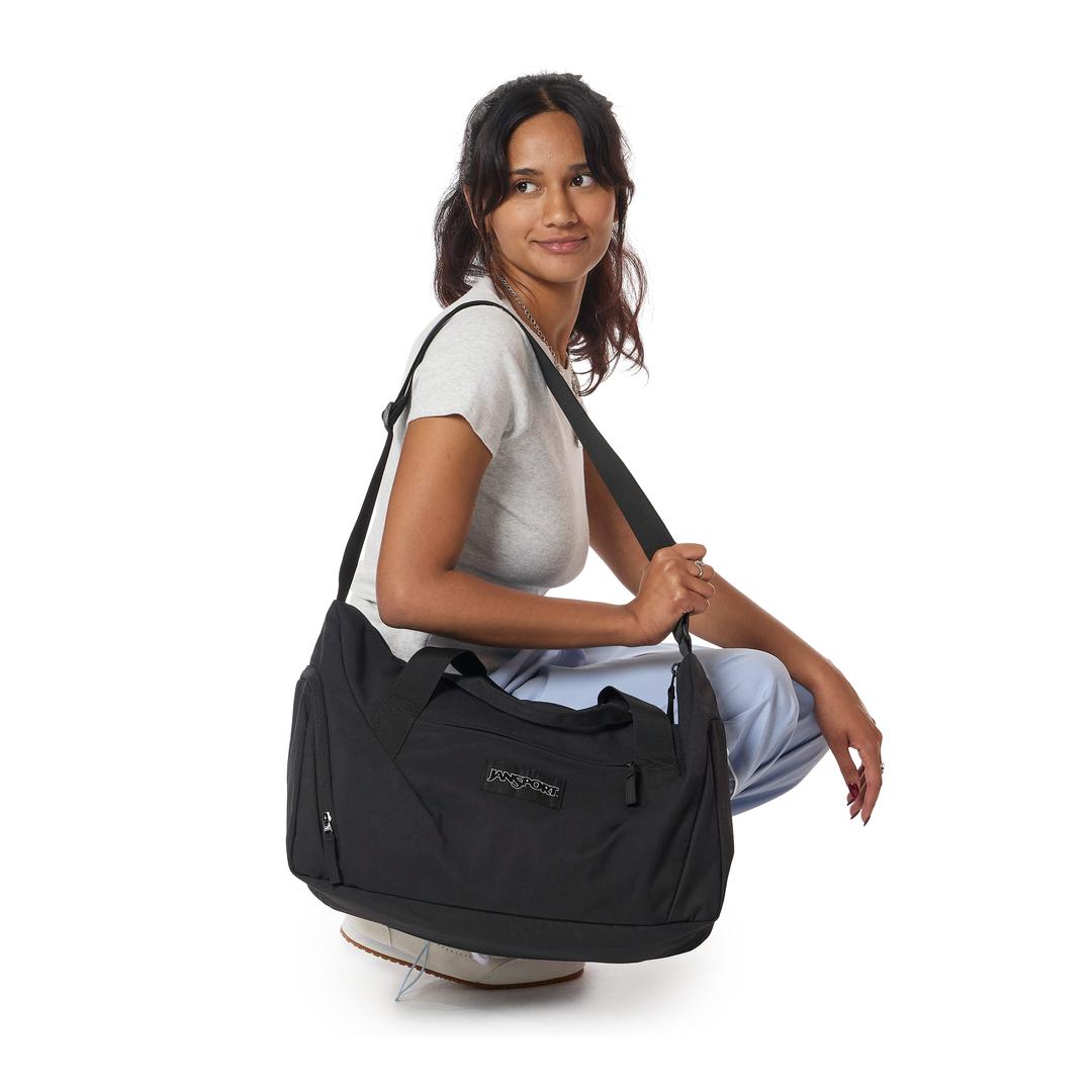 JANSPORTJANSPORT RECHARGE GYM BAG MEDIUM BLACK 20L