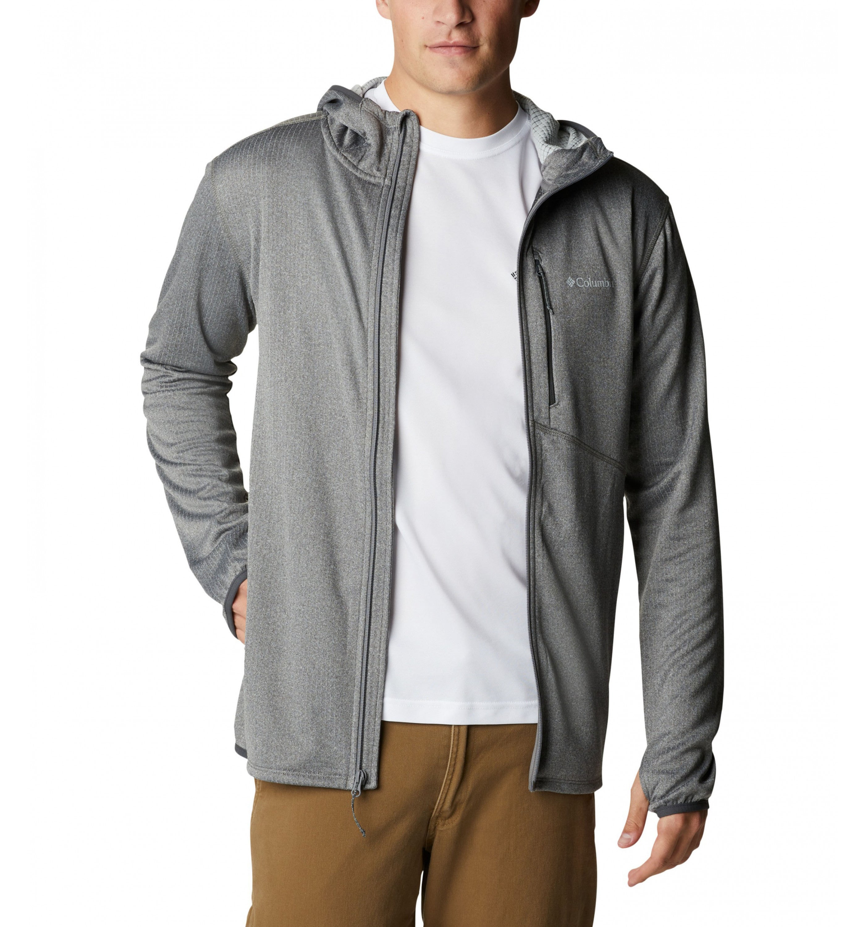 Columbia Men's Park View Fleece Full Zip Hoodie